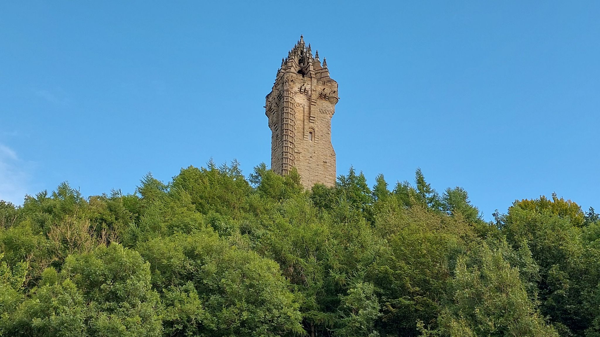 Letzter Blick zum Monument
