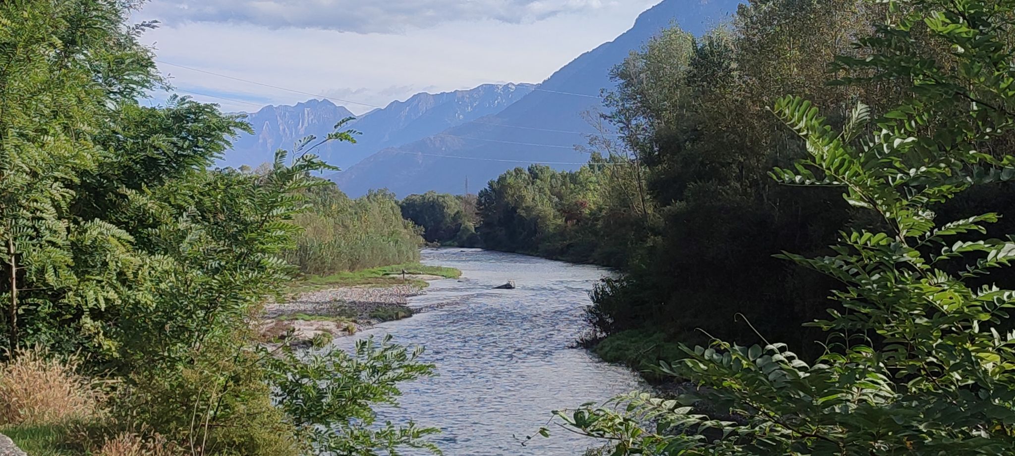 Oglio und Berge