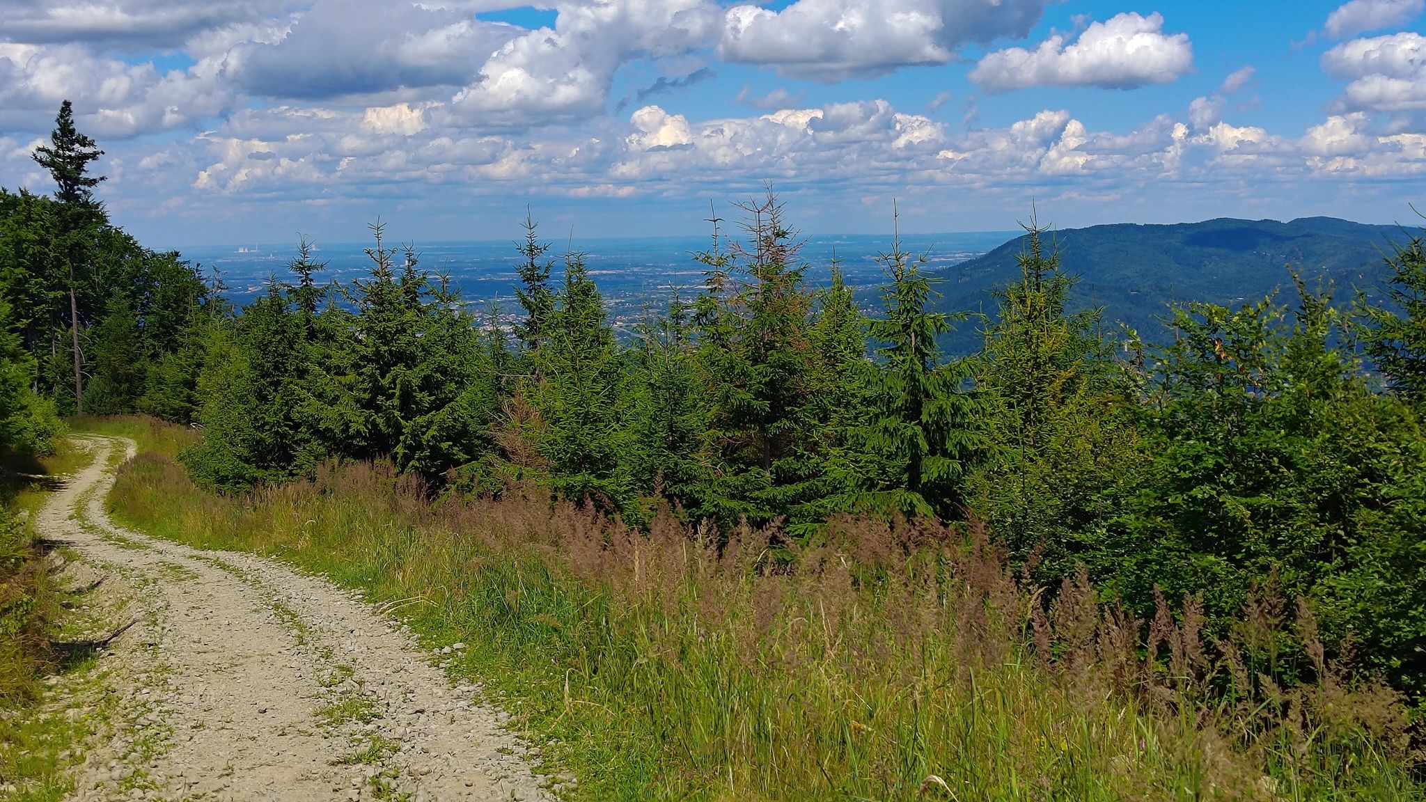 Widok z pod Magury