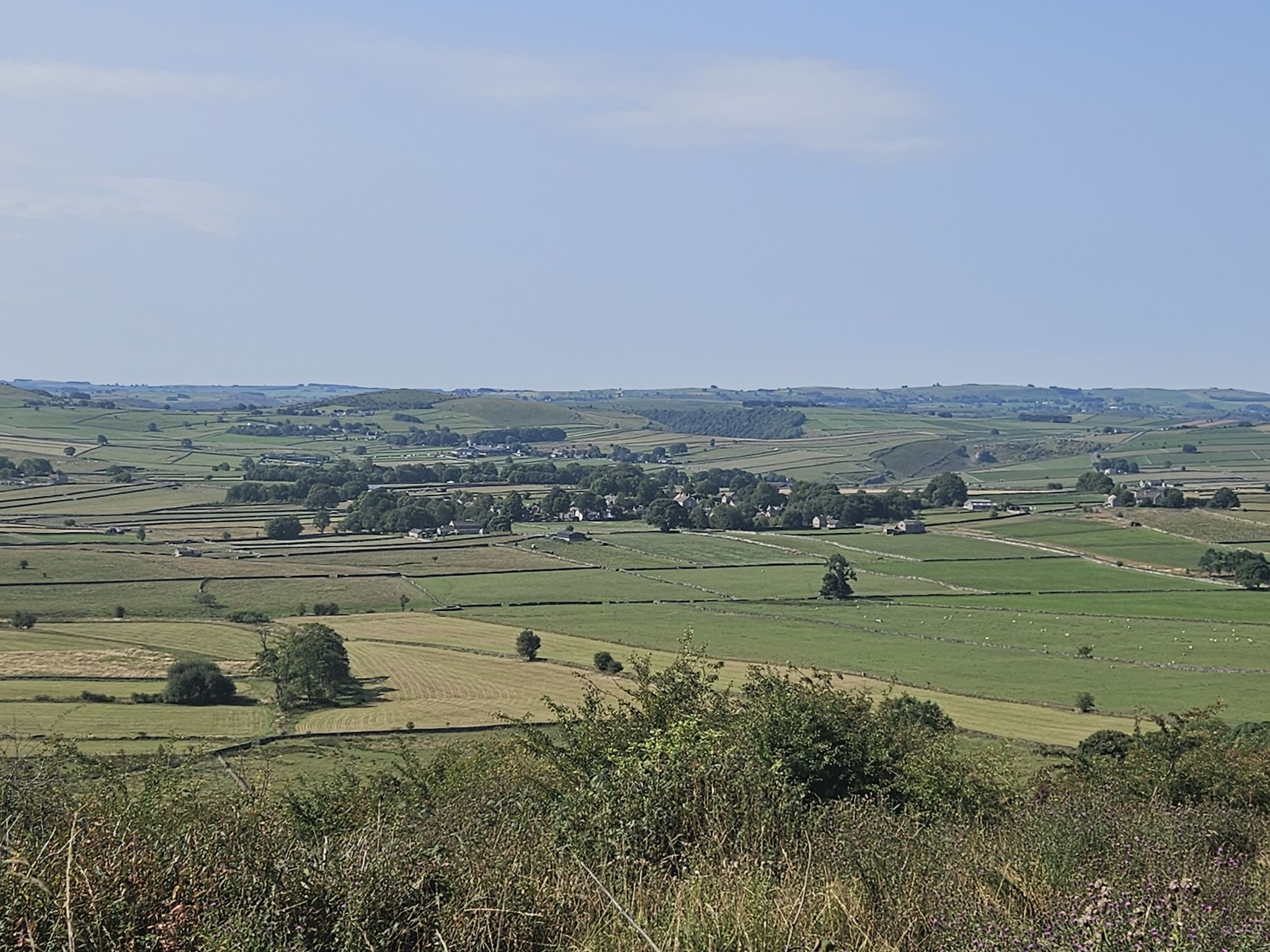Foolow from the climb out of the valley.