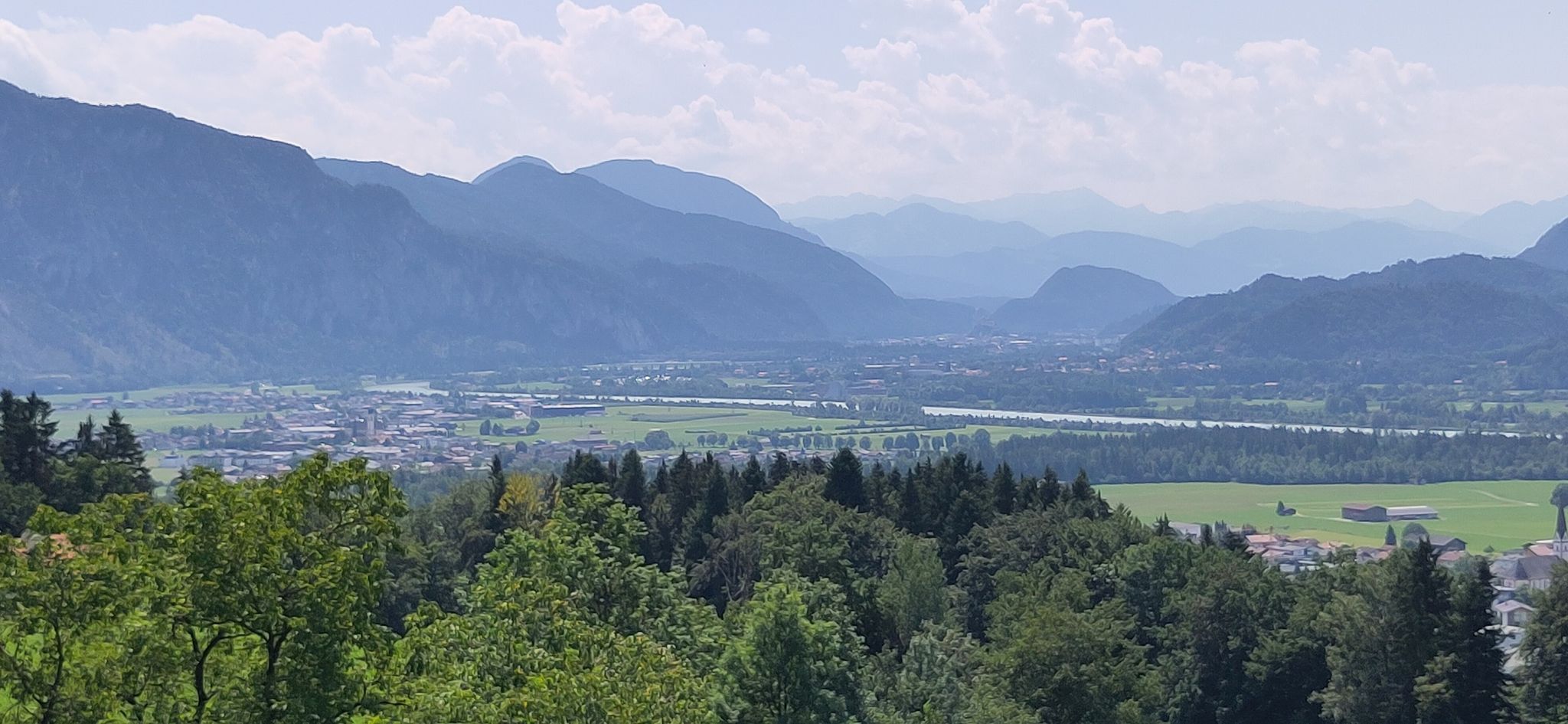 ganz hinten ist Kufstein