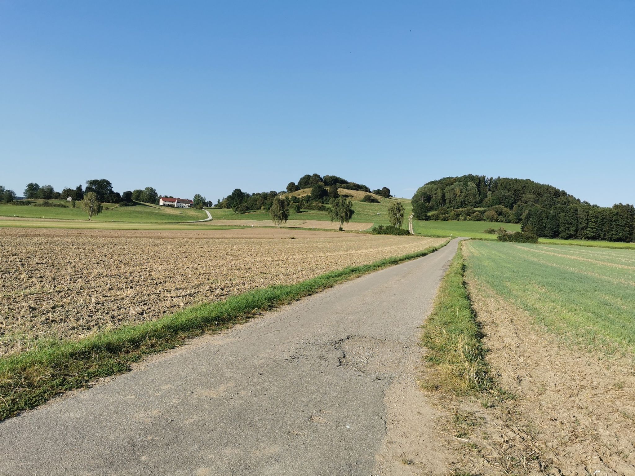 in diese Richtung sind wir nicht gefahren, aber ein Blick zur Seite zeigt oft schöne Perspektiven