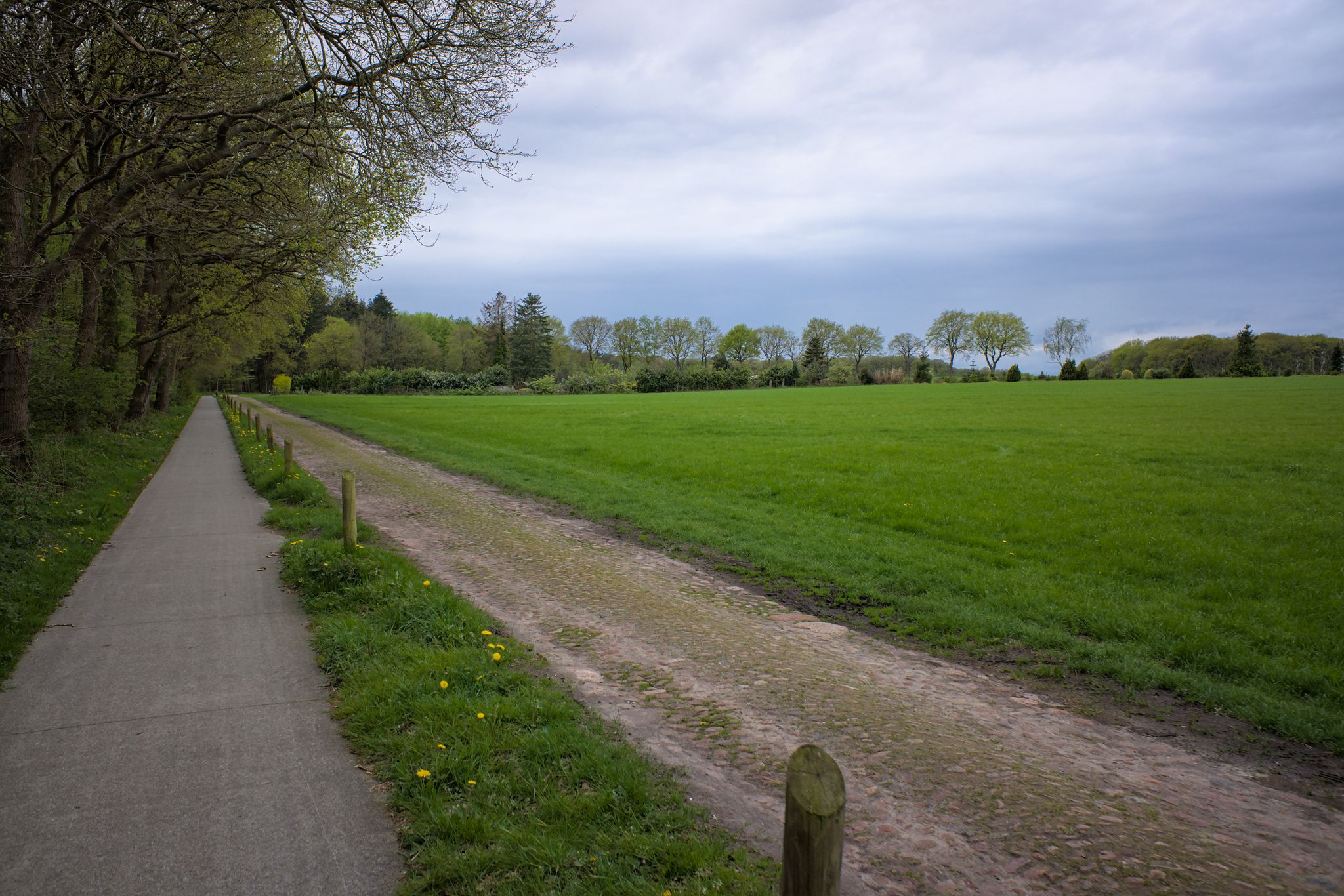 Toch het fietspad maar genomen