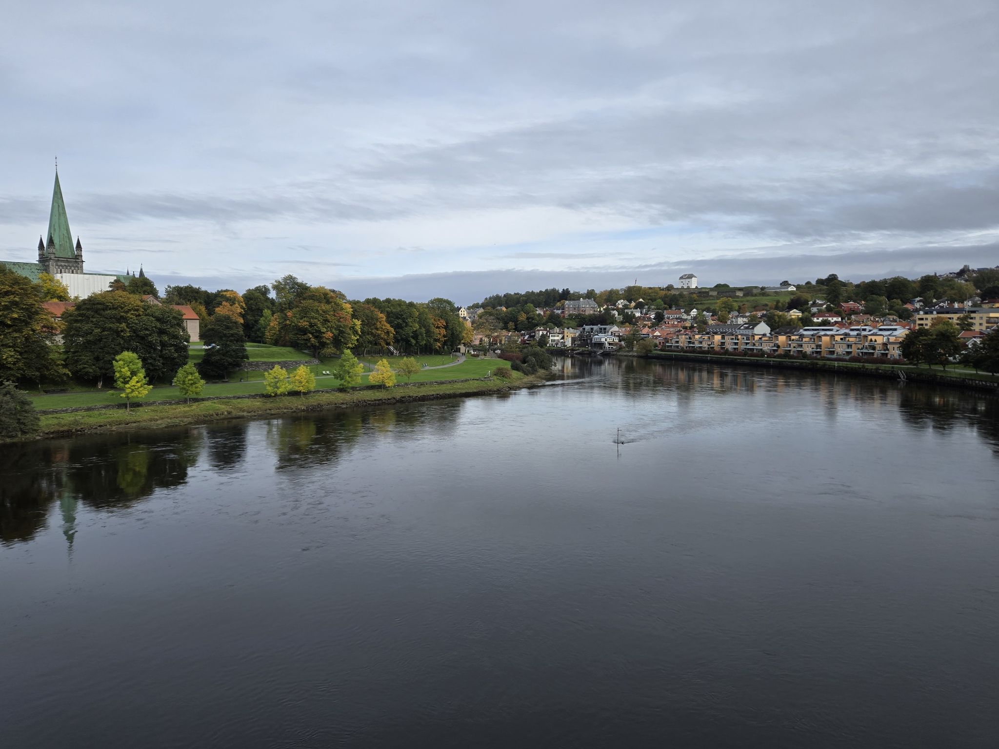 Nidelva Fluß 