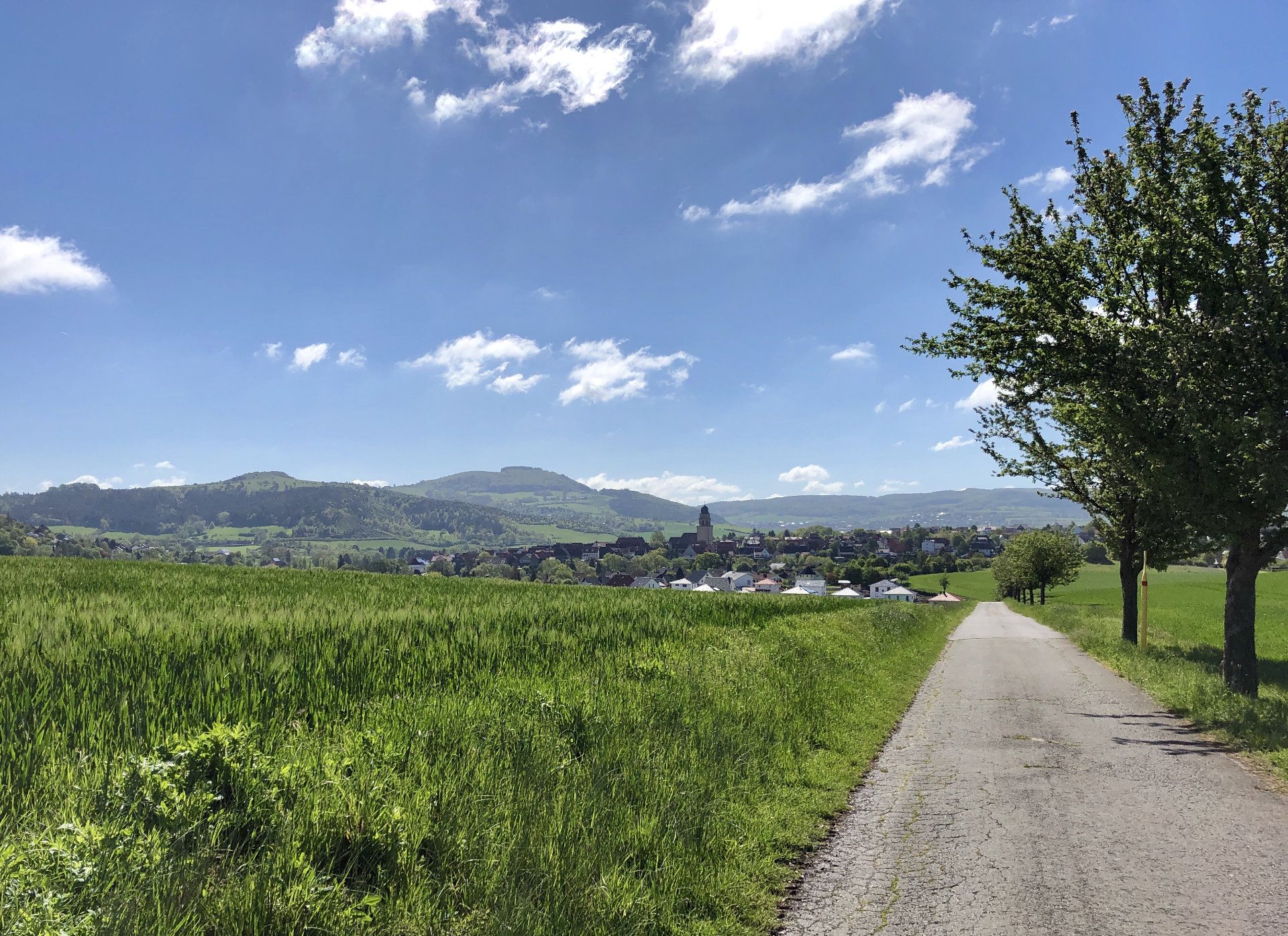 Zierenberg - Start der Tour