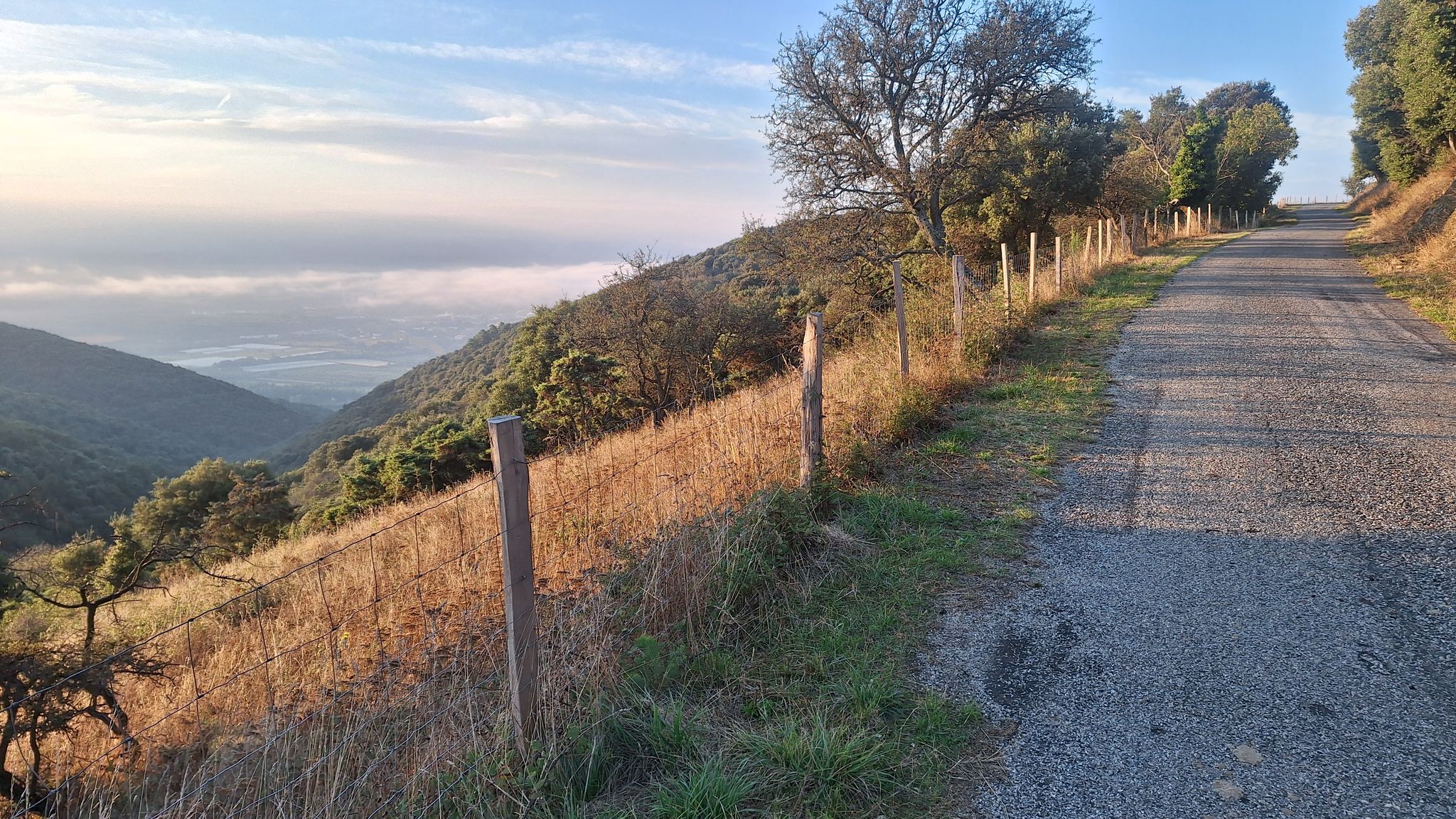 Montée du Col de Méran.