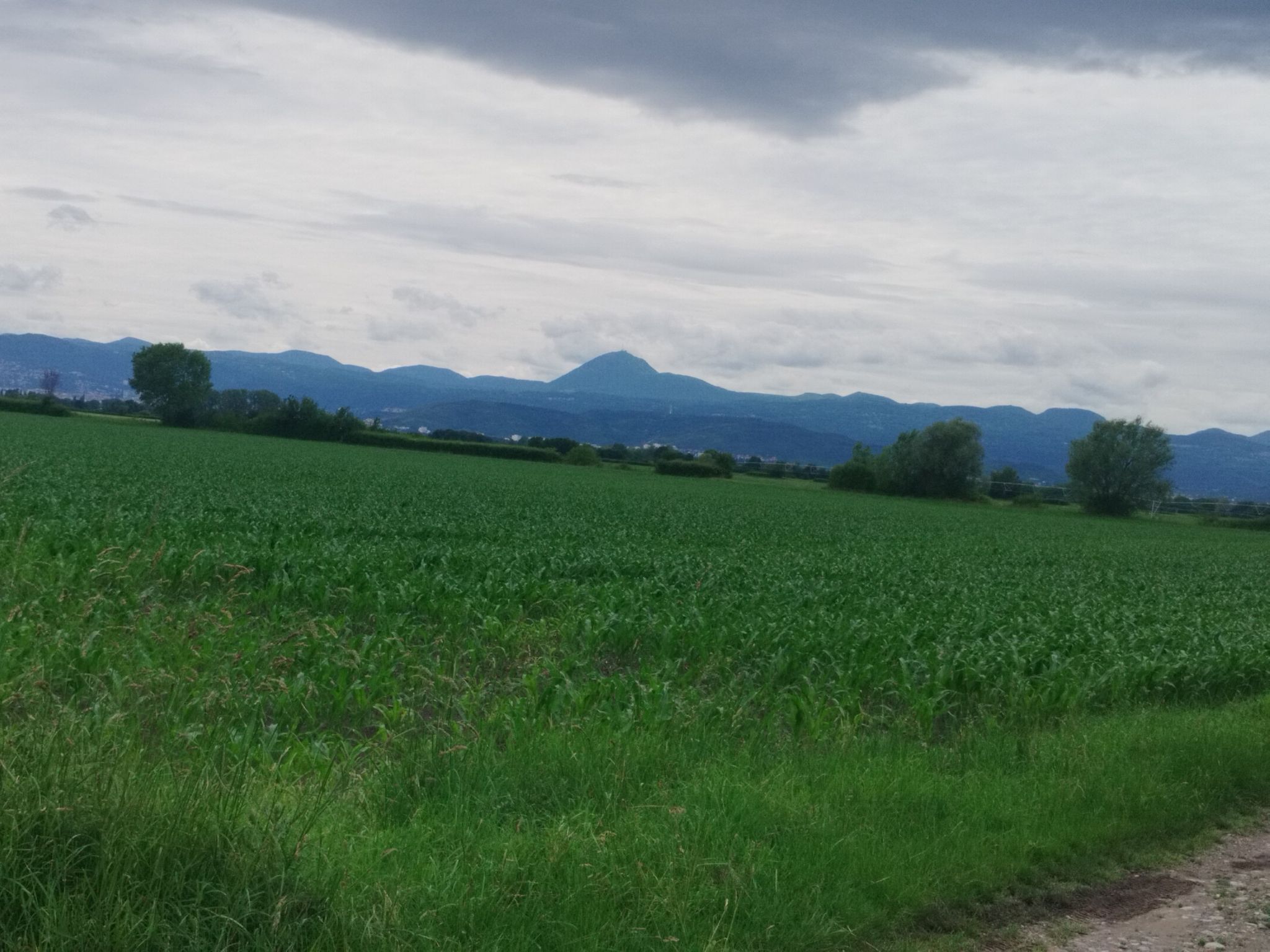 Blick zum Puy de Dome