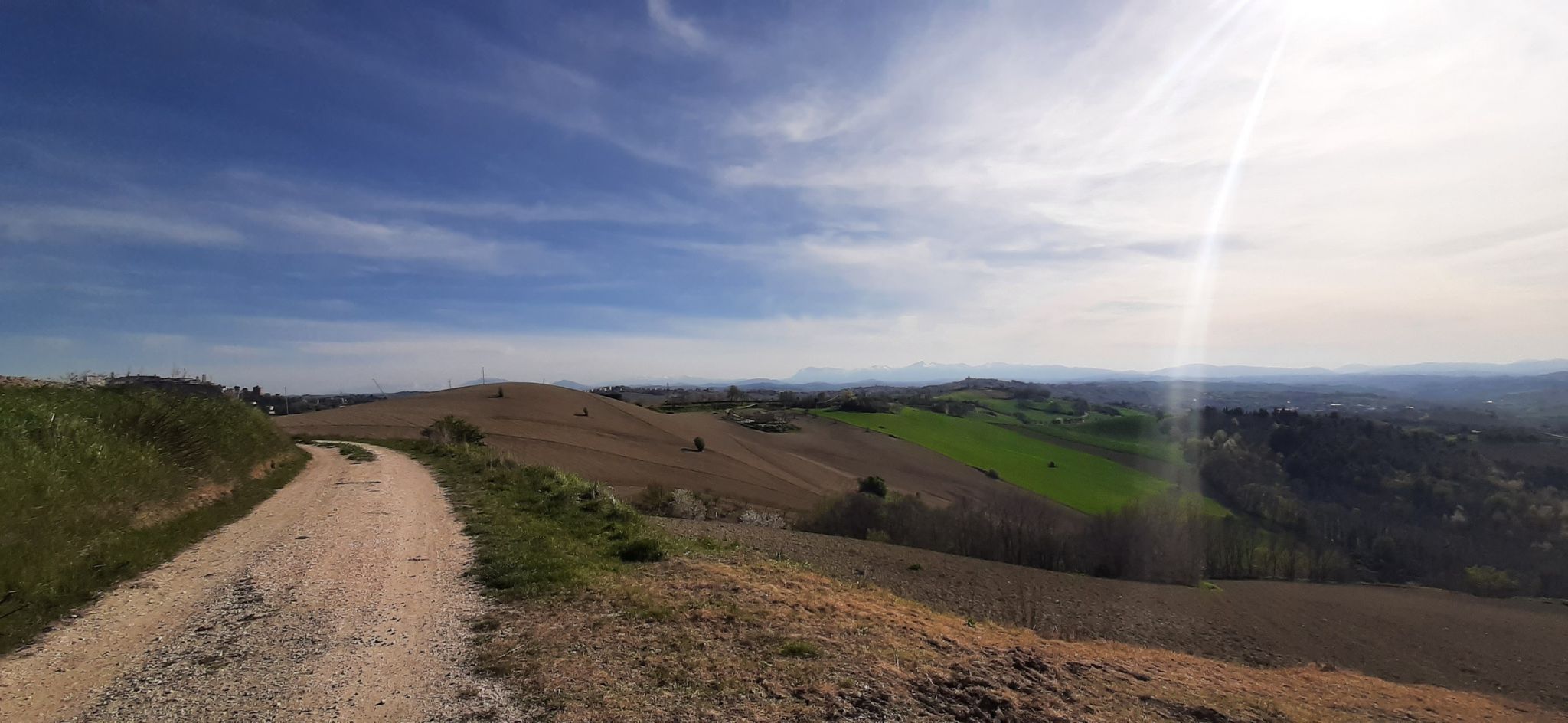fatica ma bel panorama