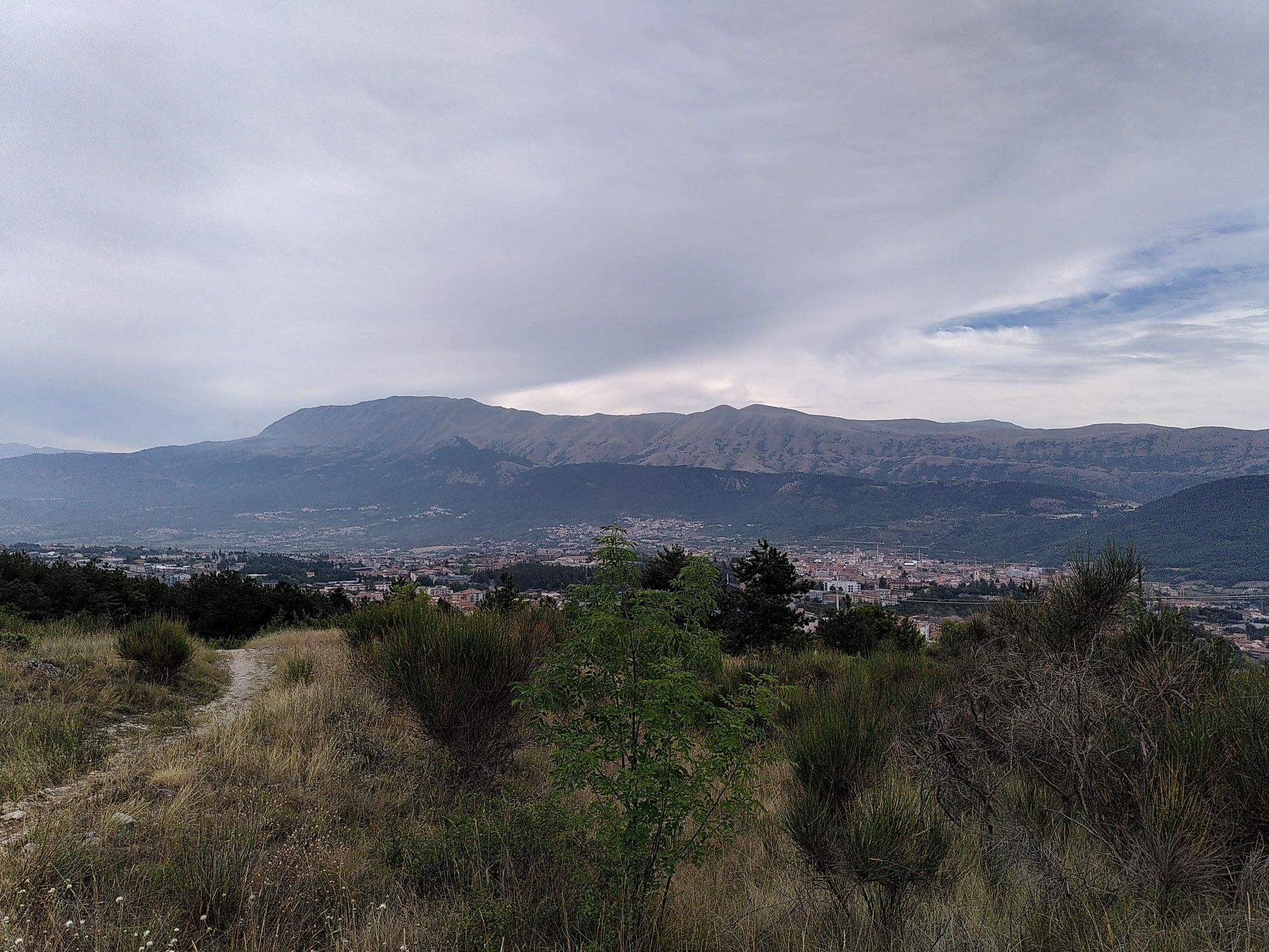 L'Aquila dall'alto 