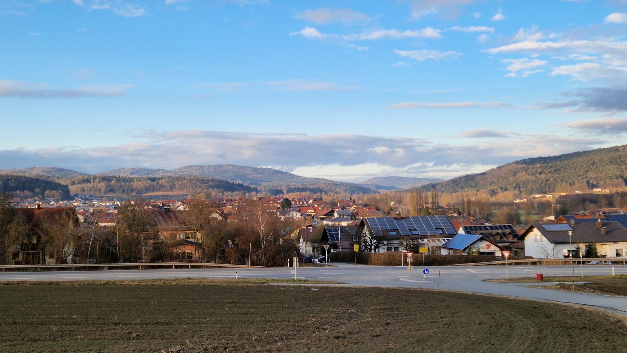 Blick nach Willmering
