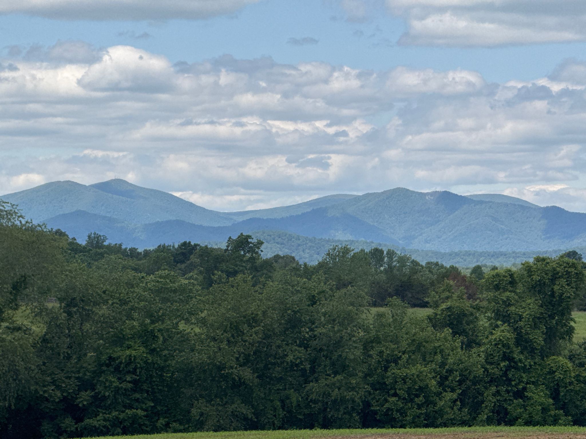 View from the plain