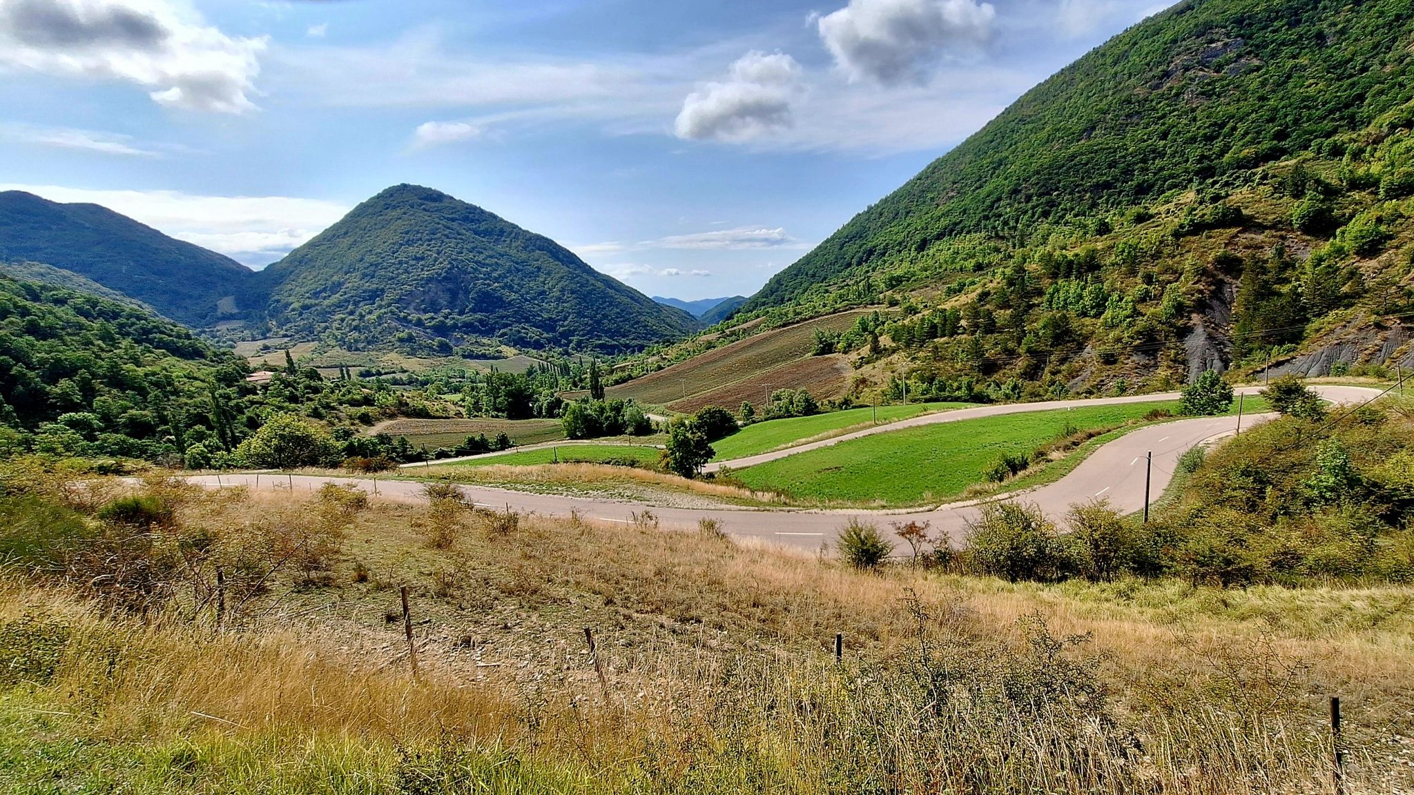 Montée du Col de Sausse.