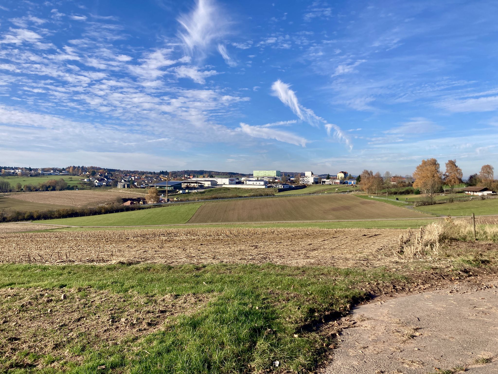 Blick auf Beerfelden