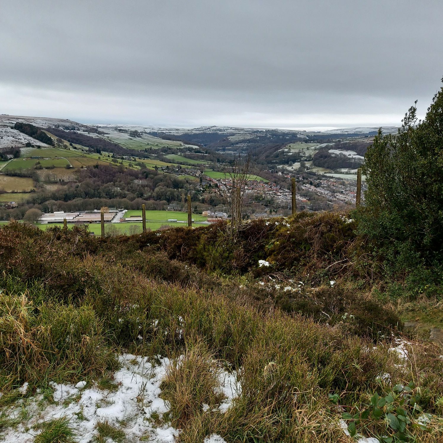 Crag Vale from a handy seat.