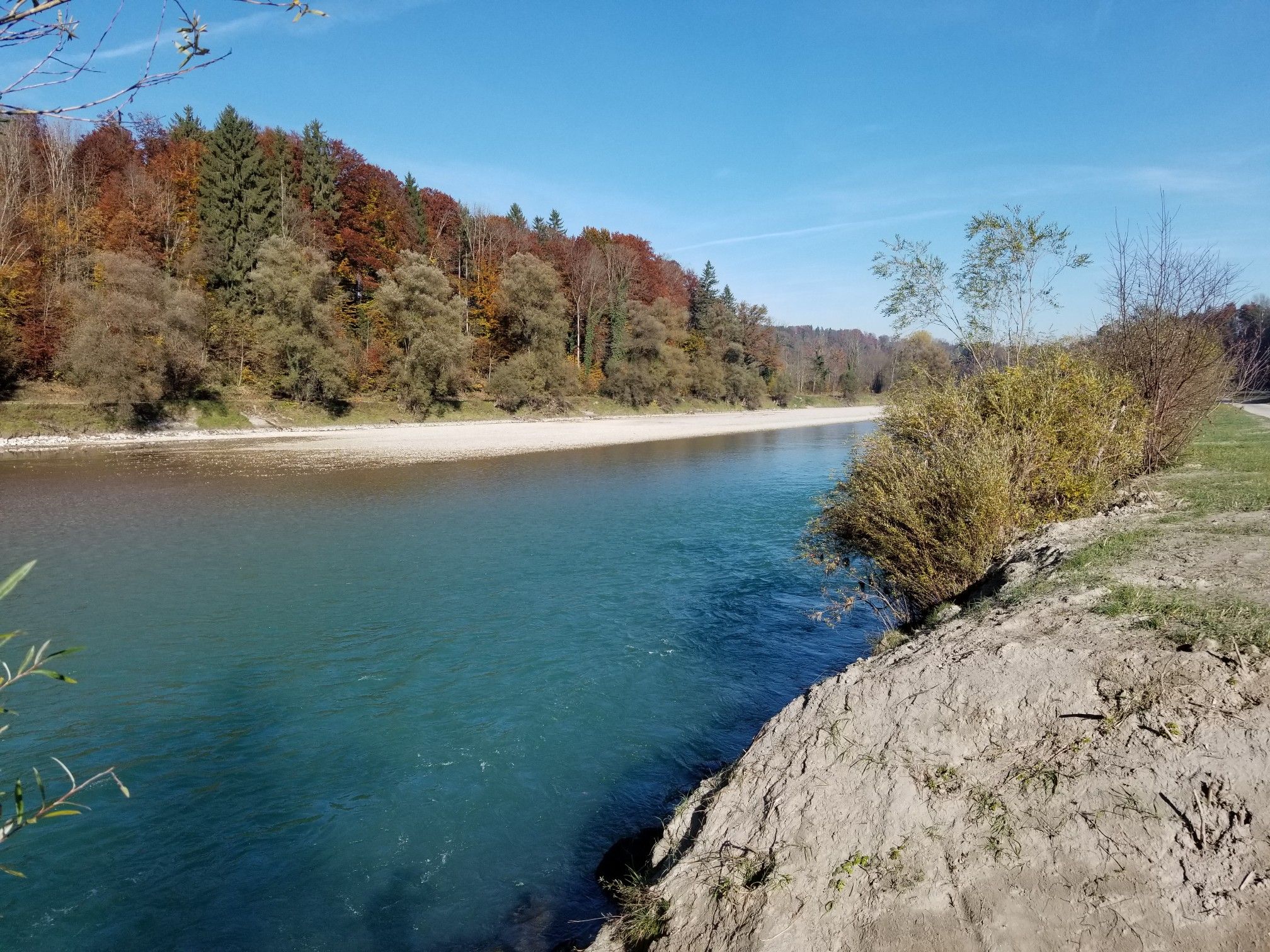 Entlang der Salzach