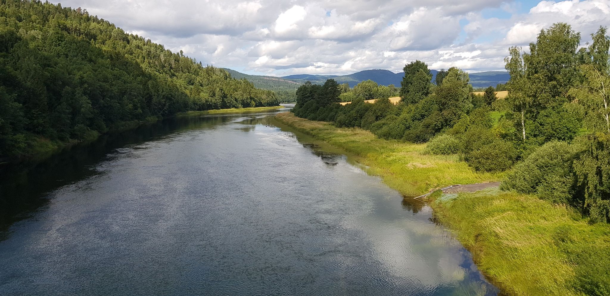 Blick von Brücke