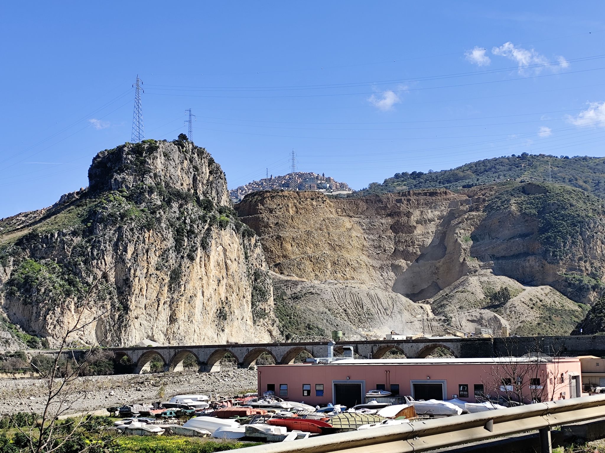 San Marco D'Alulzio (540m slm) da SS113