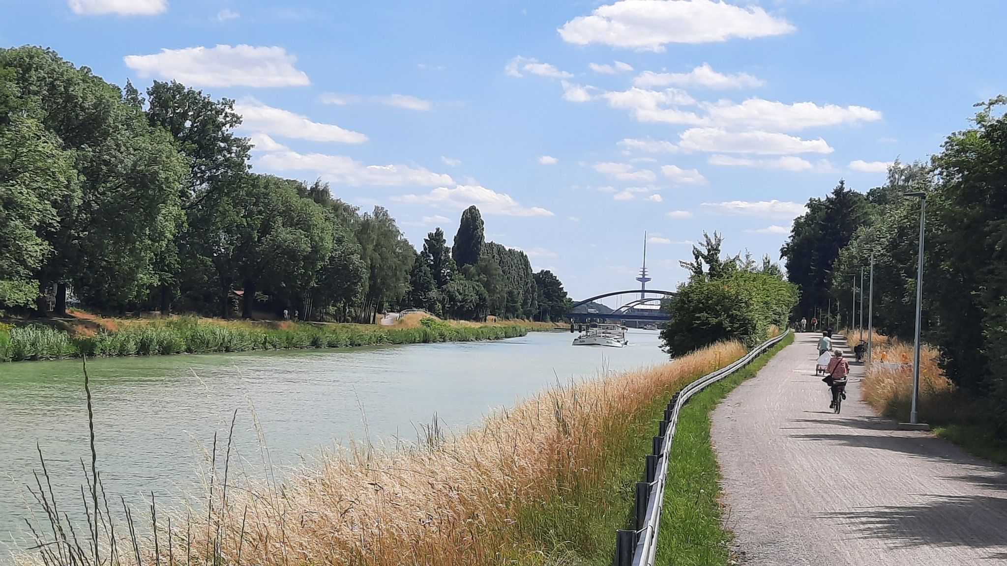 Kanal vor den Toren Münsters