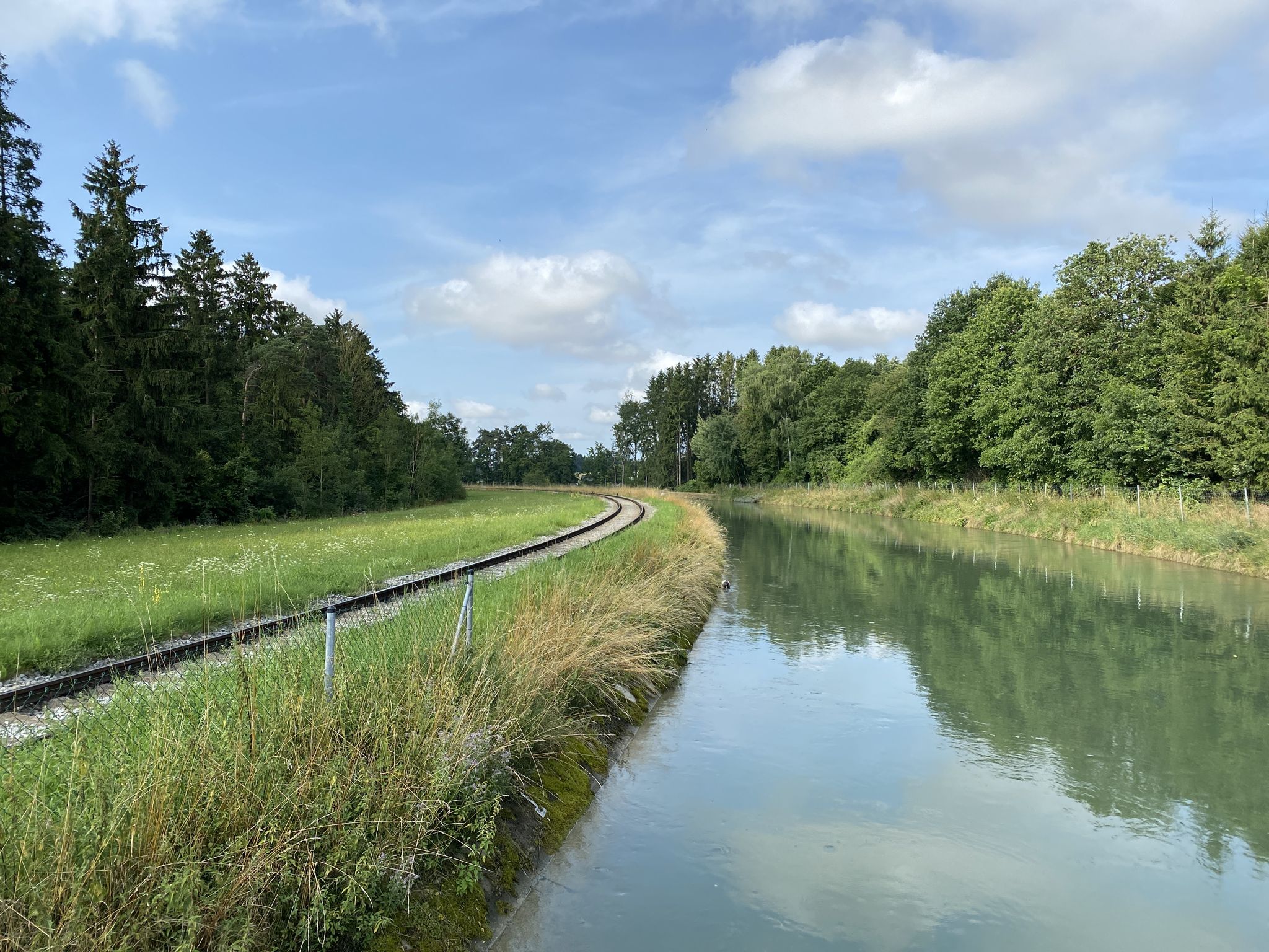 Ganz schön nah am Wasser gebaut...