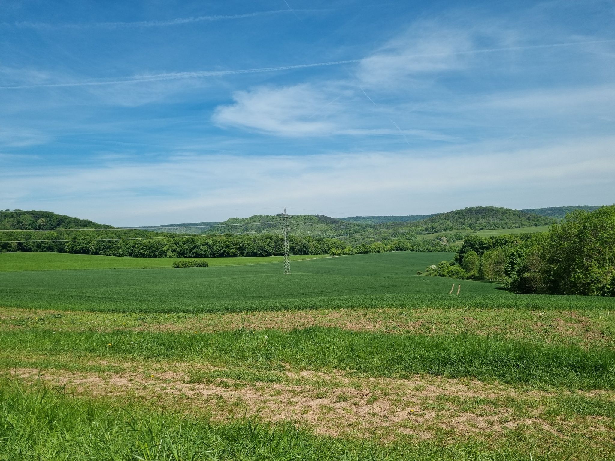 Blick zum Gleisberg