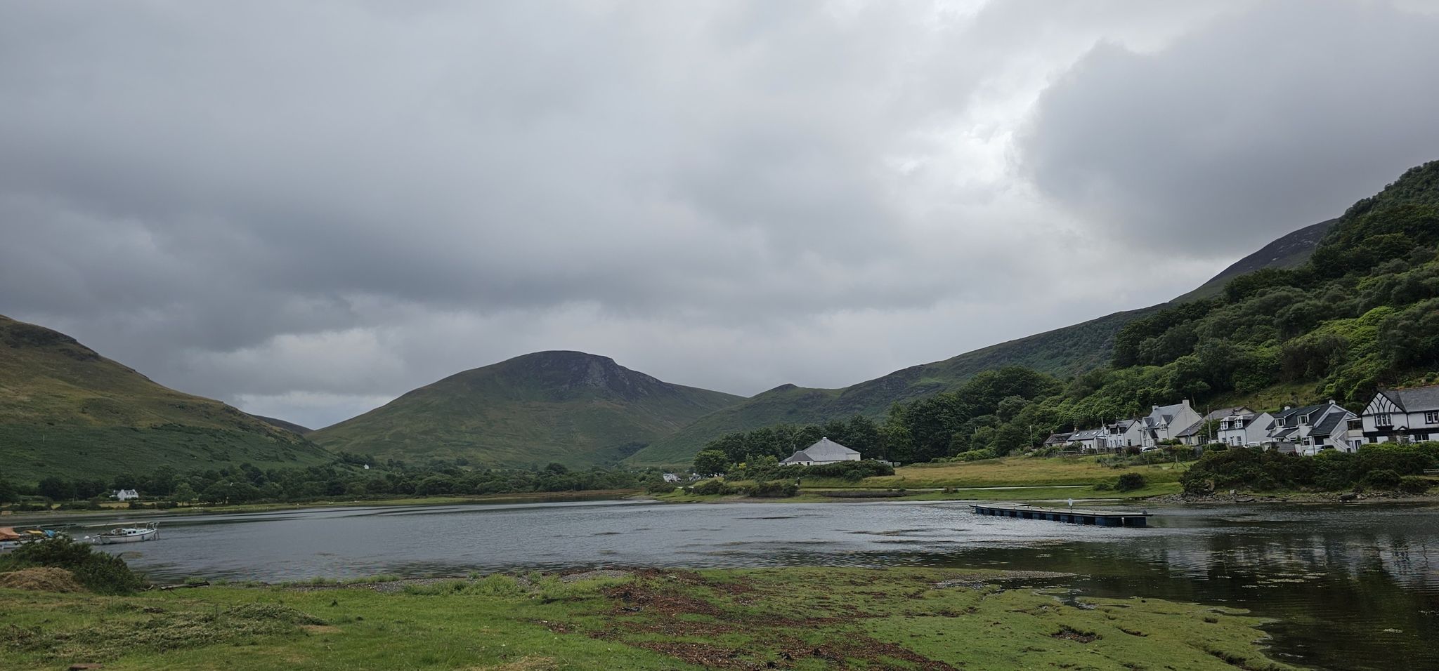 Lochranza nach dem Regen