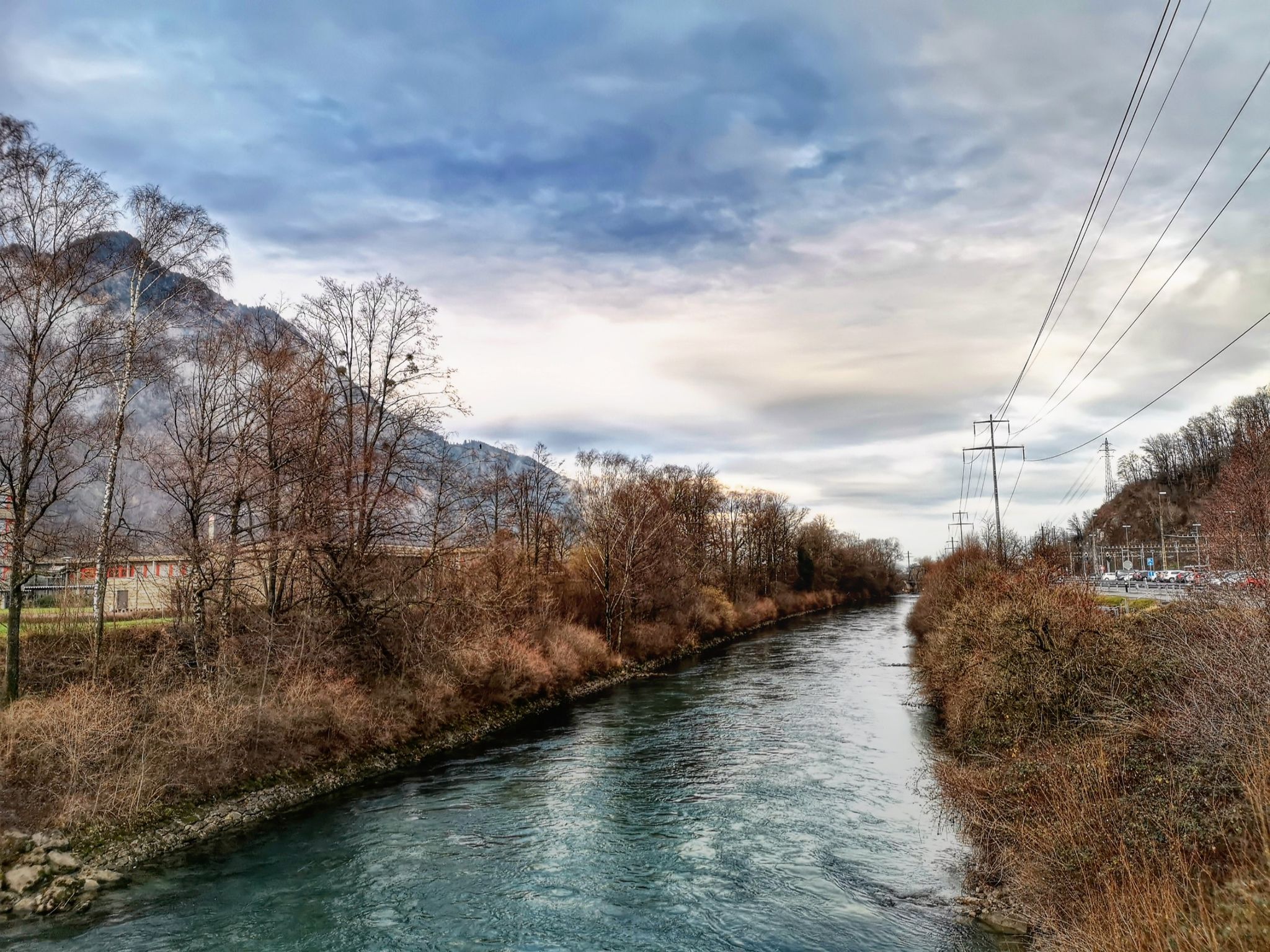 Start ab Ziegelbrücke beim Linthkanal