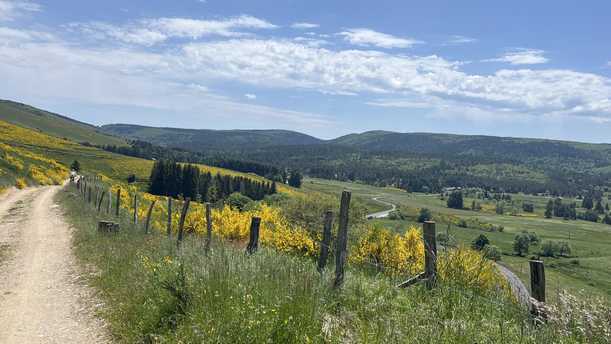 Arrivée sur St Sauveur Camprieu