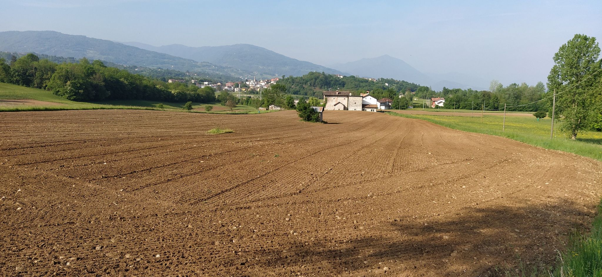 verso Mel sulla ciclabile della Sinistra Piave