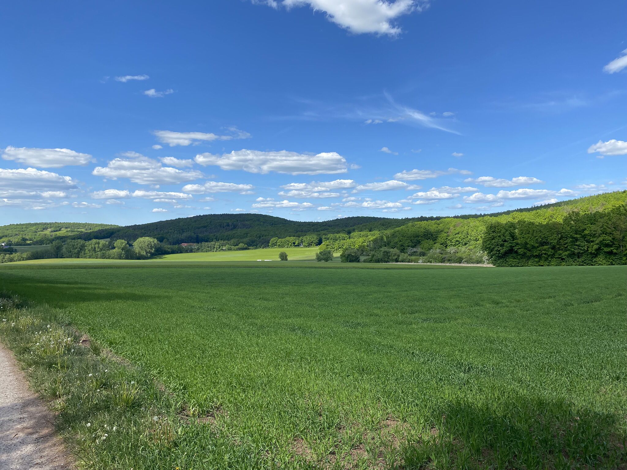 Blick in die Haßberge