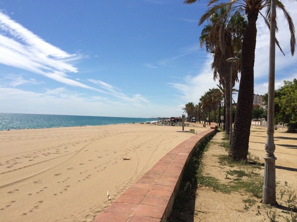 Canet , leere Strände