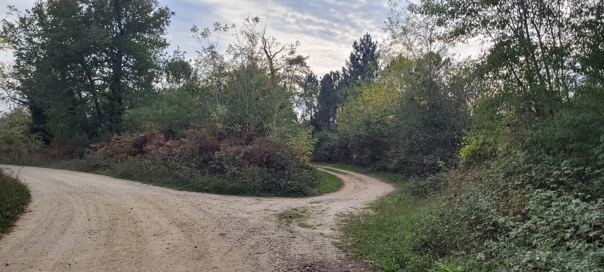 On part à droite, on revient par la gauche