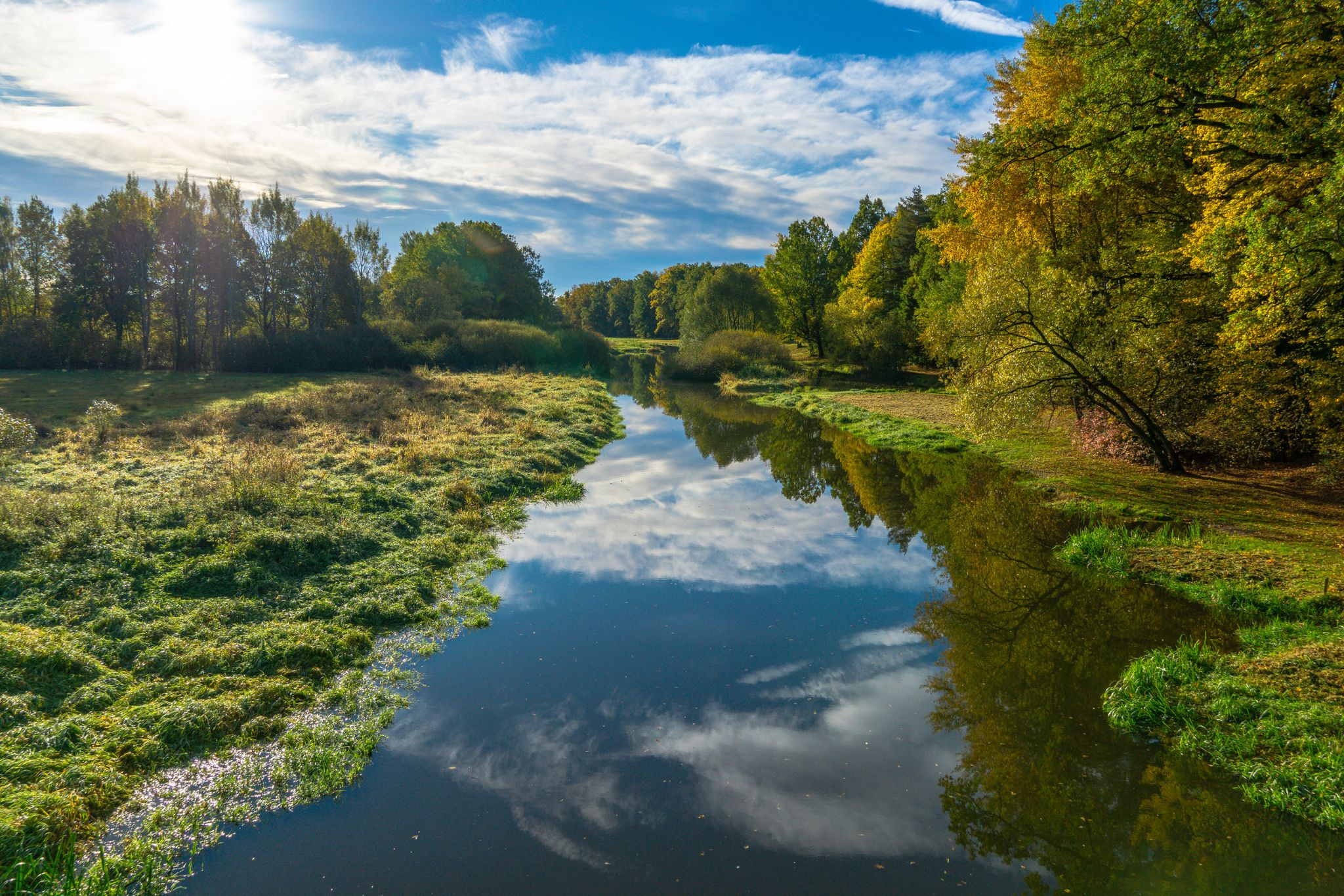 Blick von der Stříbřecký most