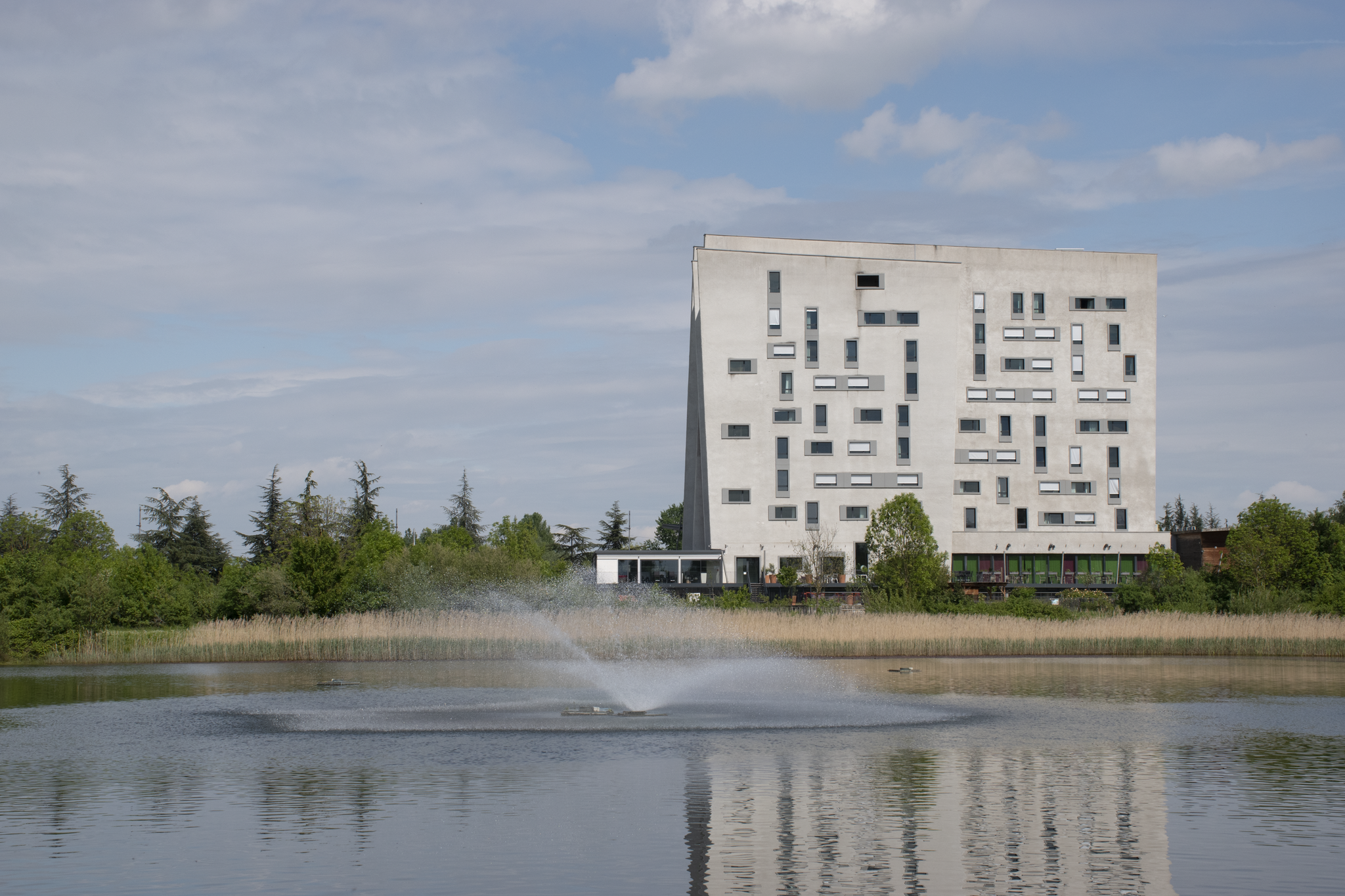 Lac du technoparc de la Porte des Alpes