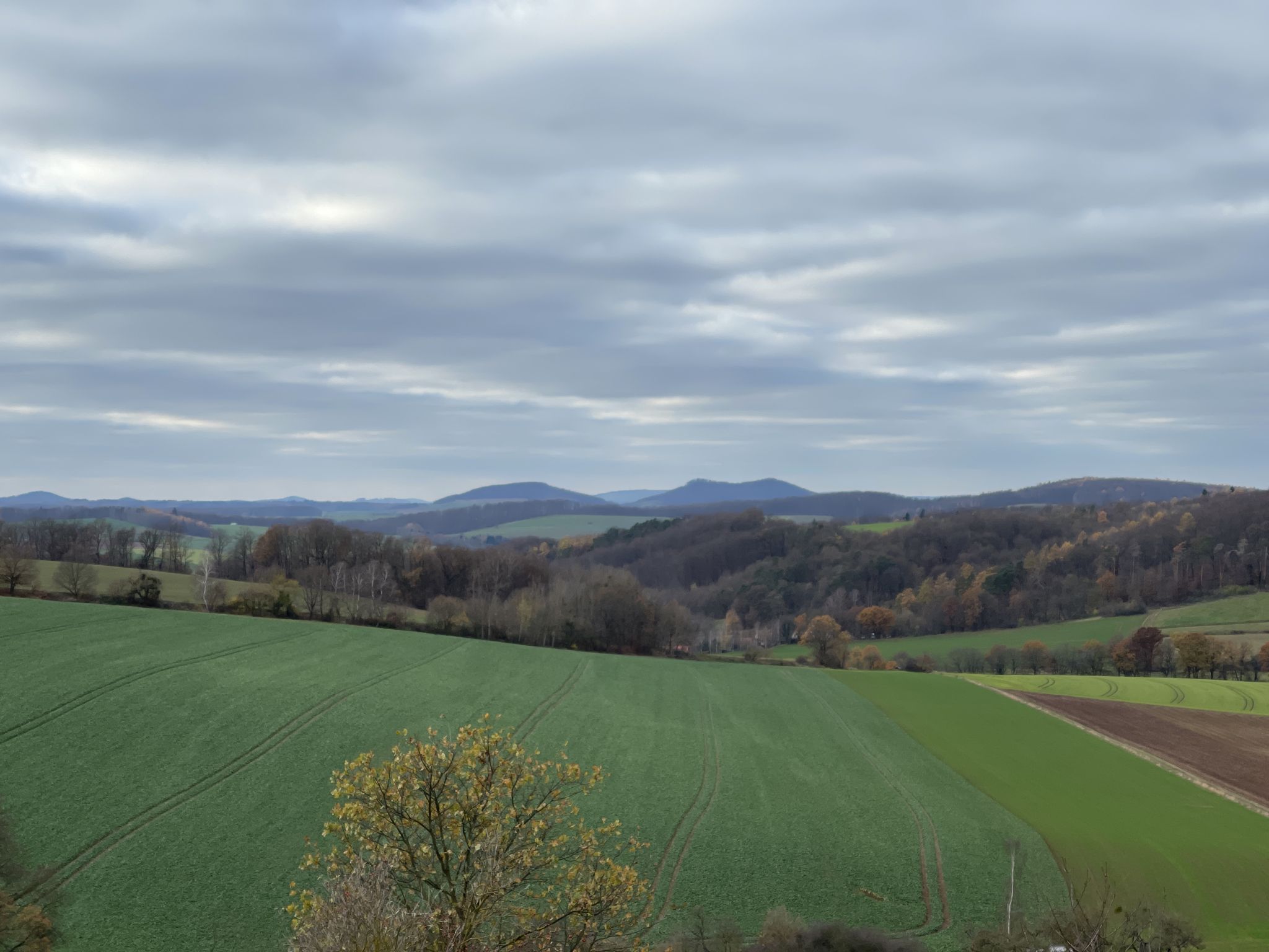29.11.20: Die Gleichen von Osten (Hungerberg östl. Neuendorf)