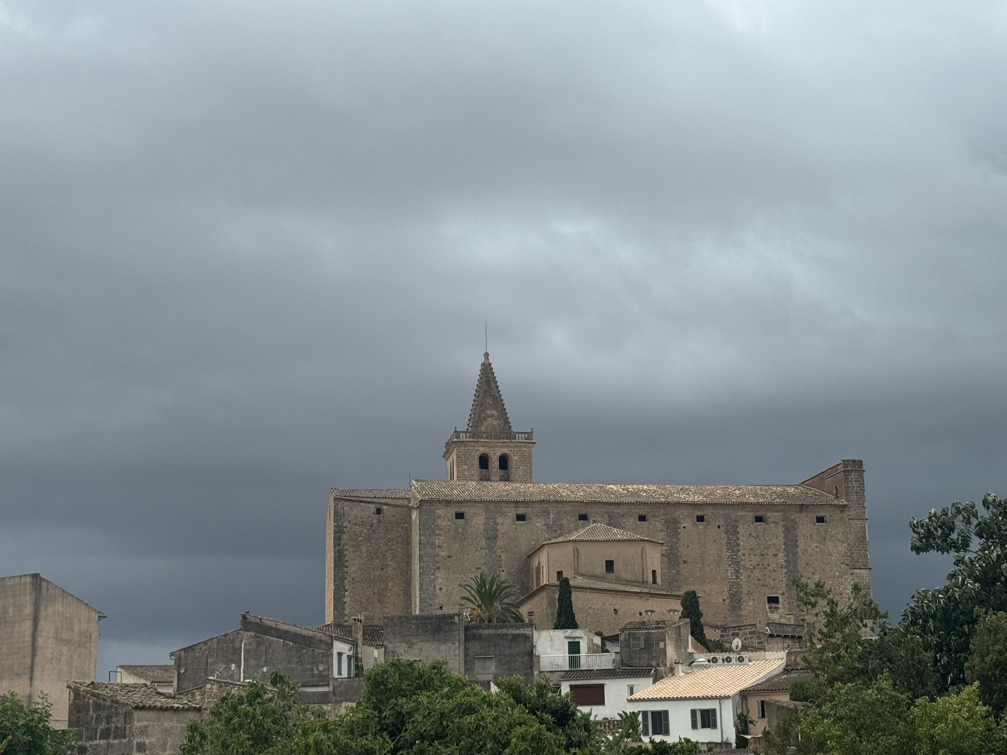 Porreres - nette Cafés - heute Regen angesagt