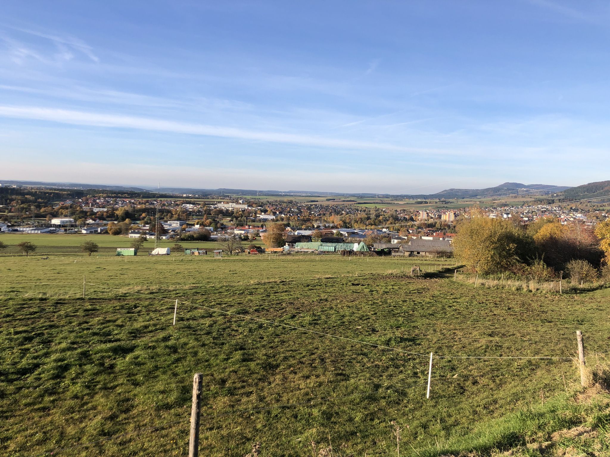 Aussicht auf Spaichingen 