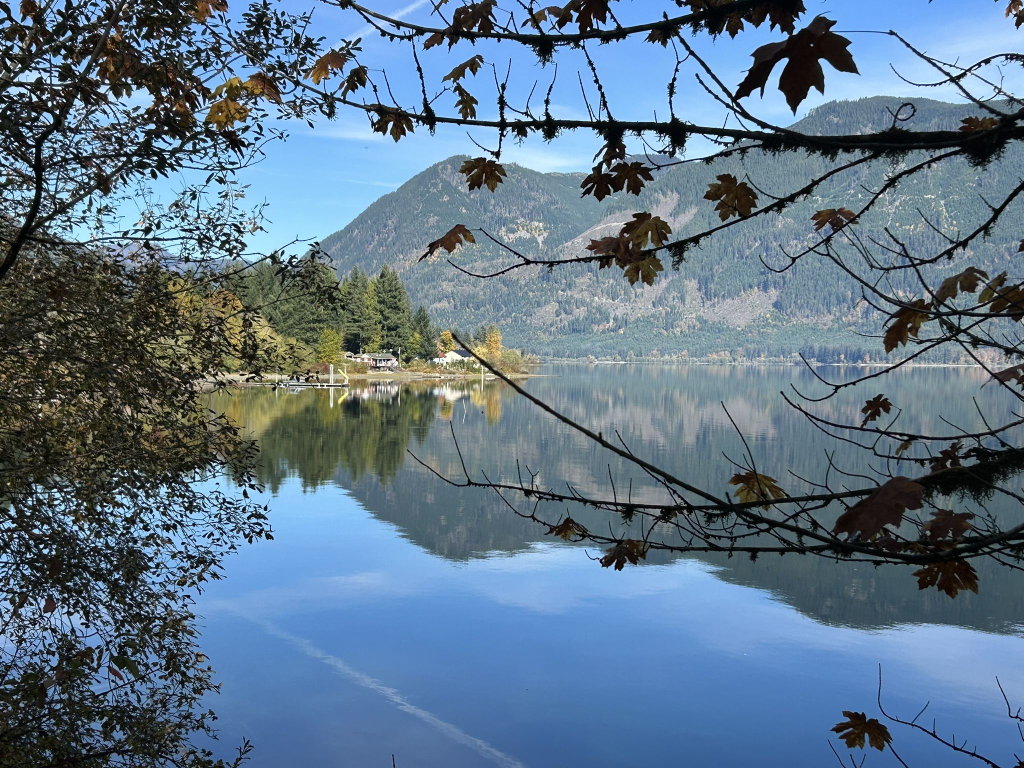 Cowichan Lake from South Shore Rd.