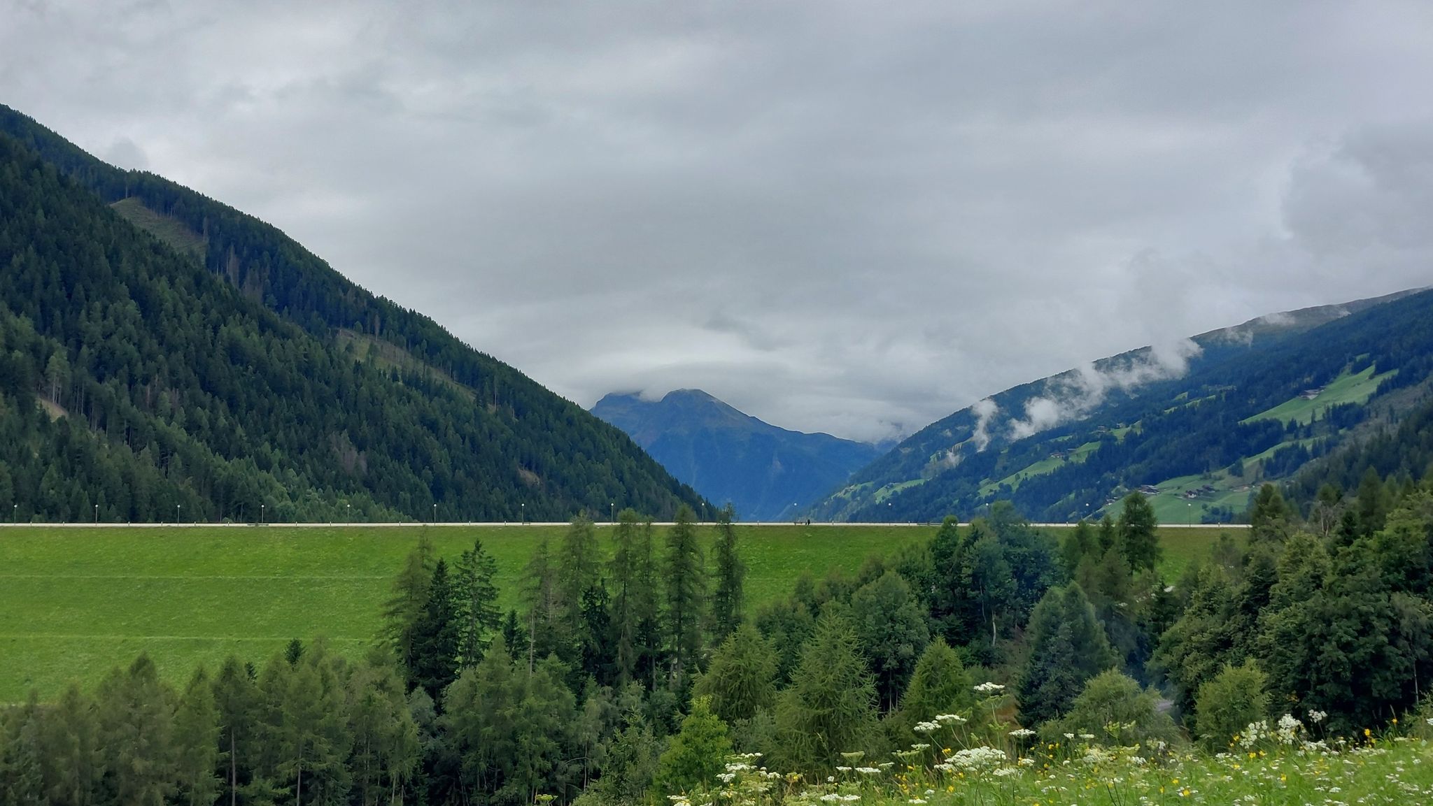 Blick zum Zoggler Stausee