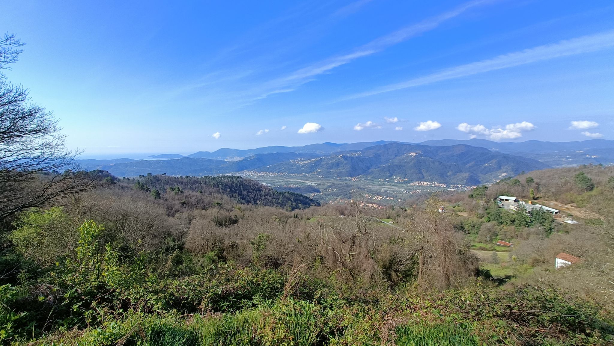 Bella vista sulla Val di Vara
