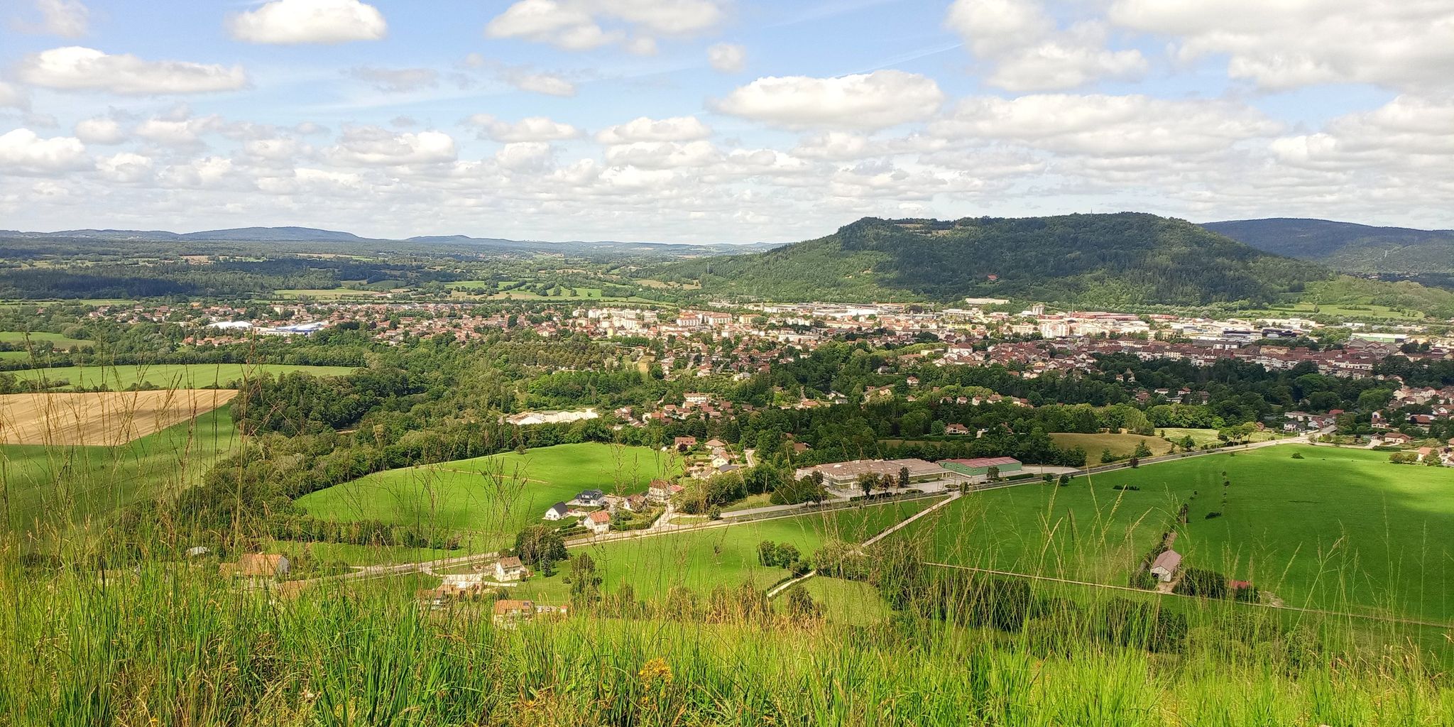 Départ de parapente.