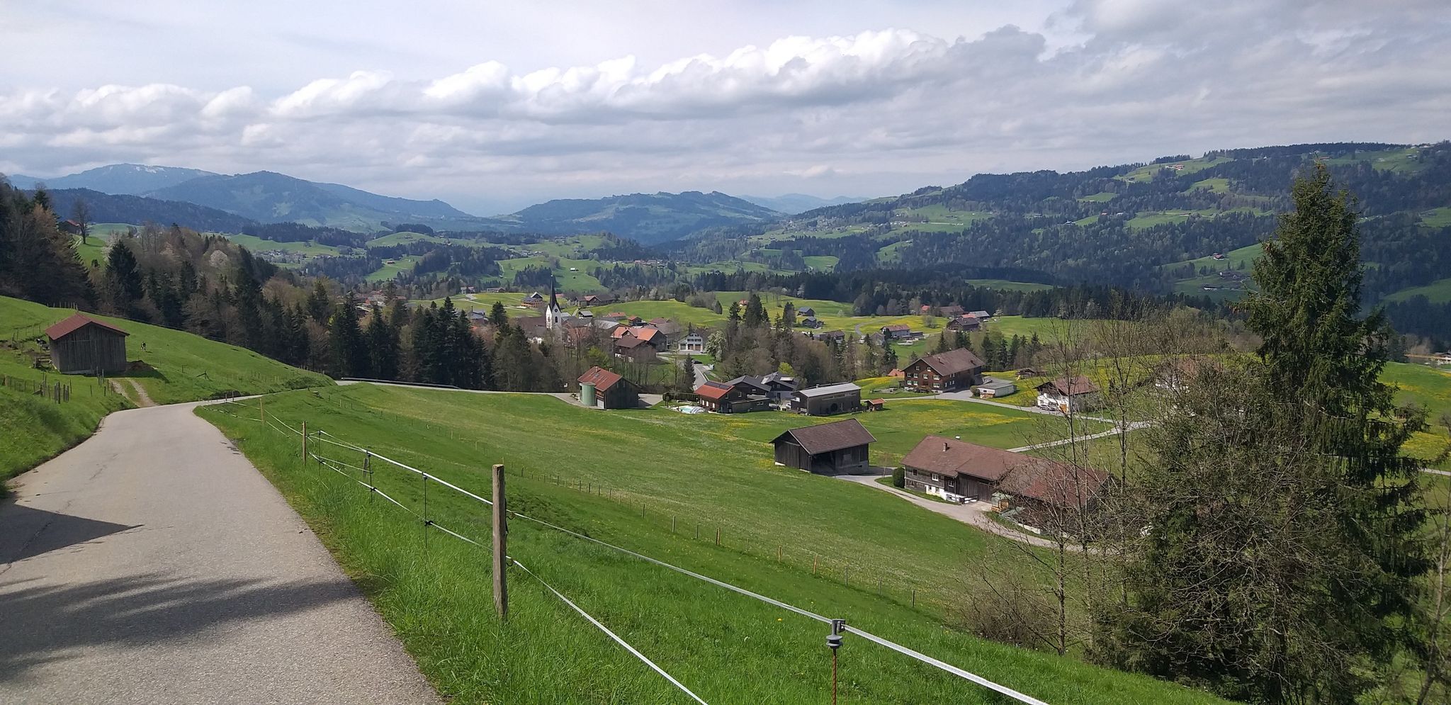 Abfahrt nach Riefensberg