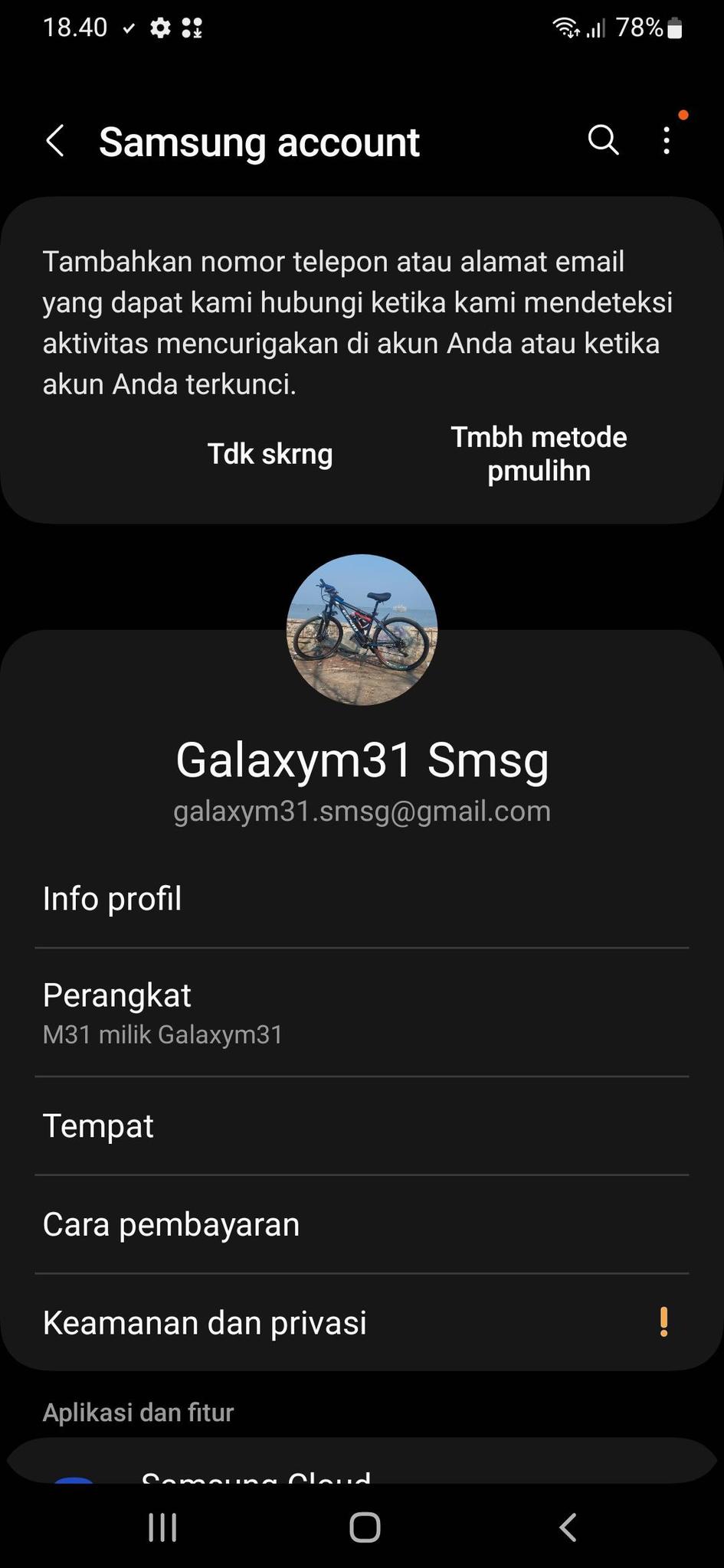user avatar