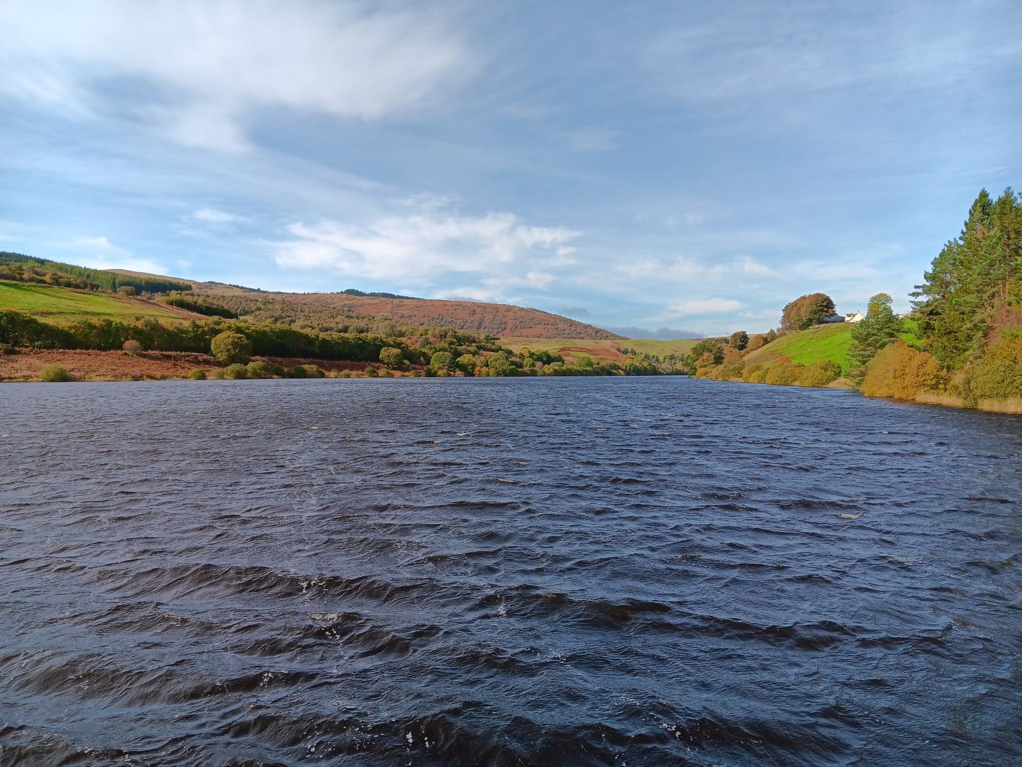 Castlehill Reservoir from the dam