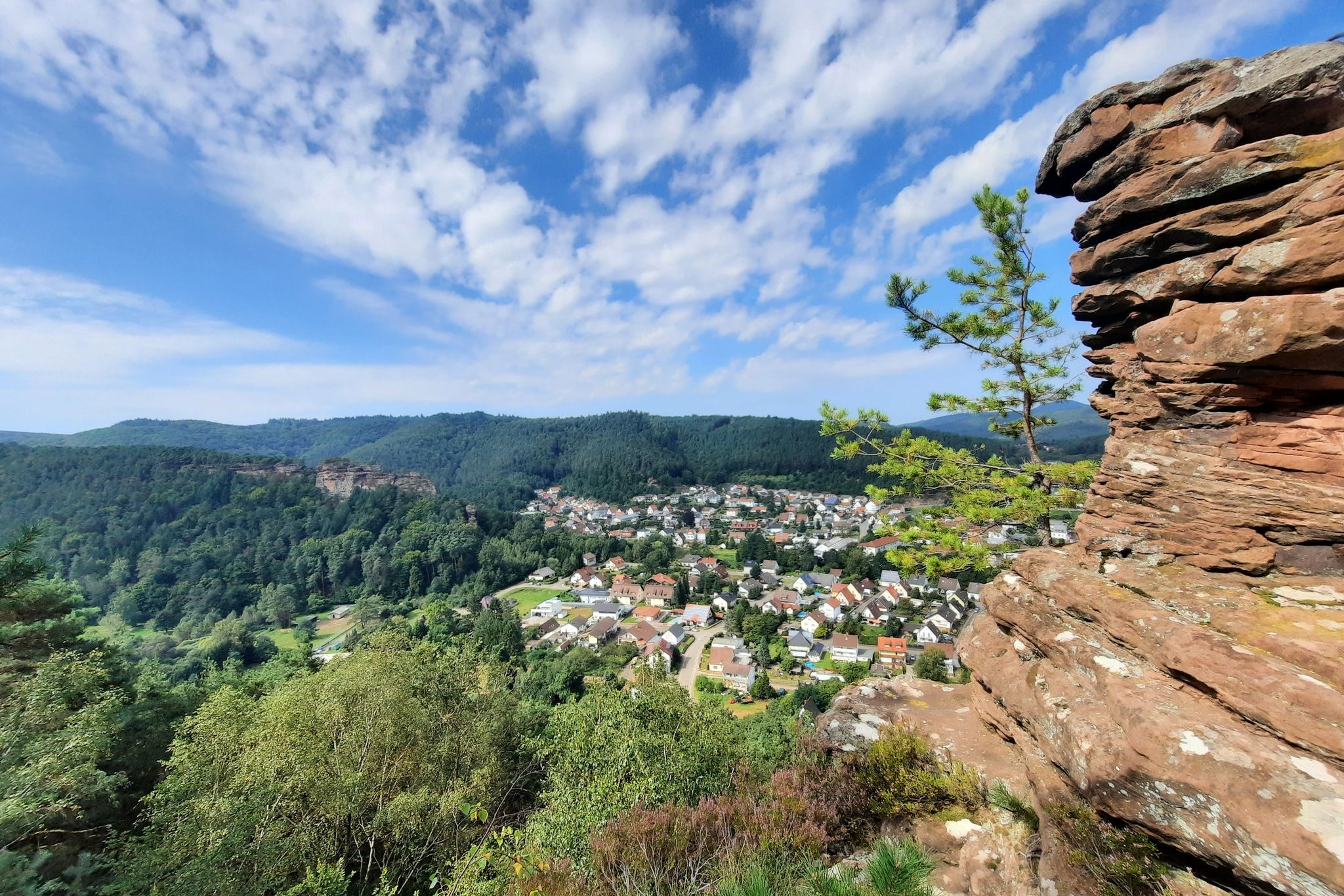 Blick vom Kreuzfelsen