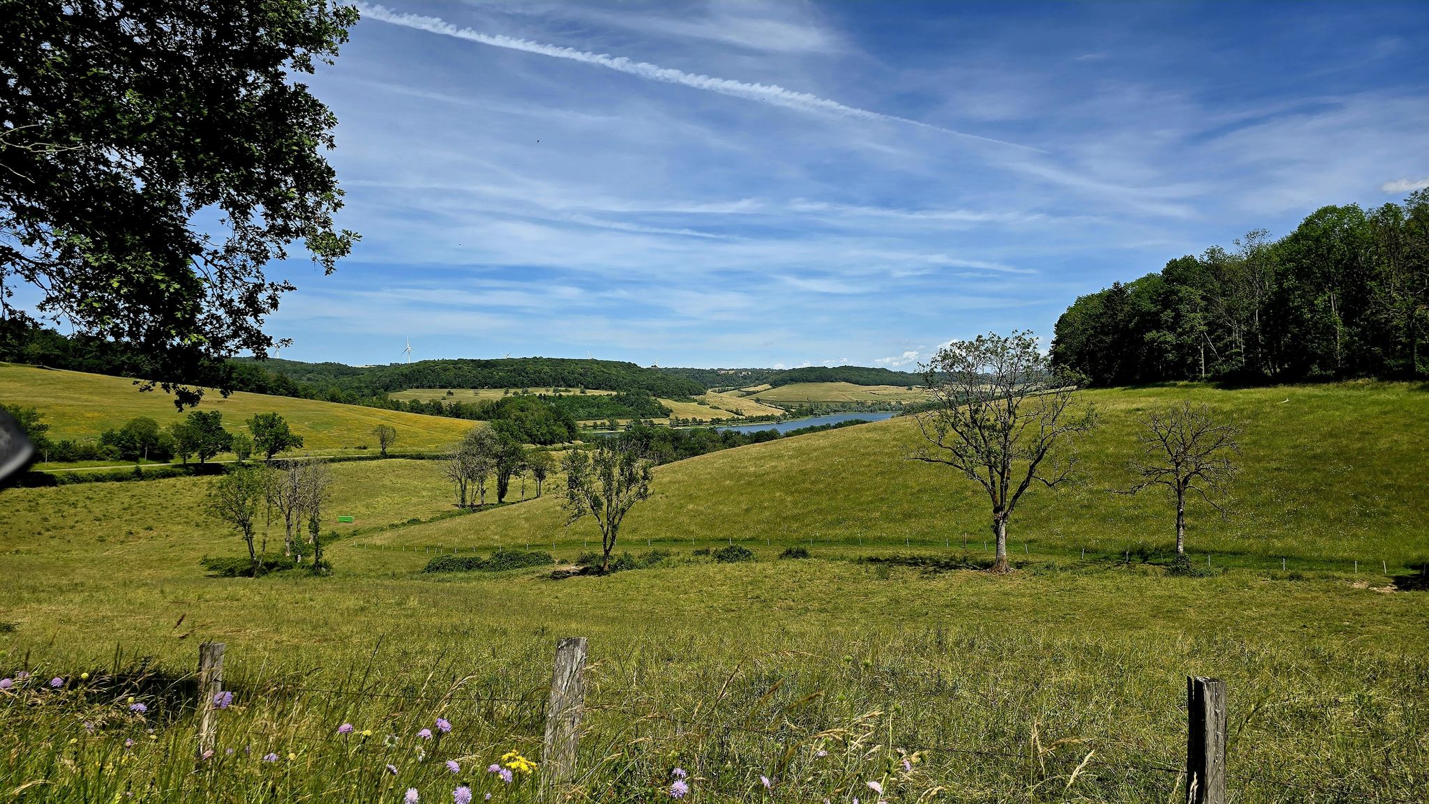 hinunter zum See
