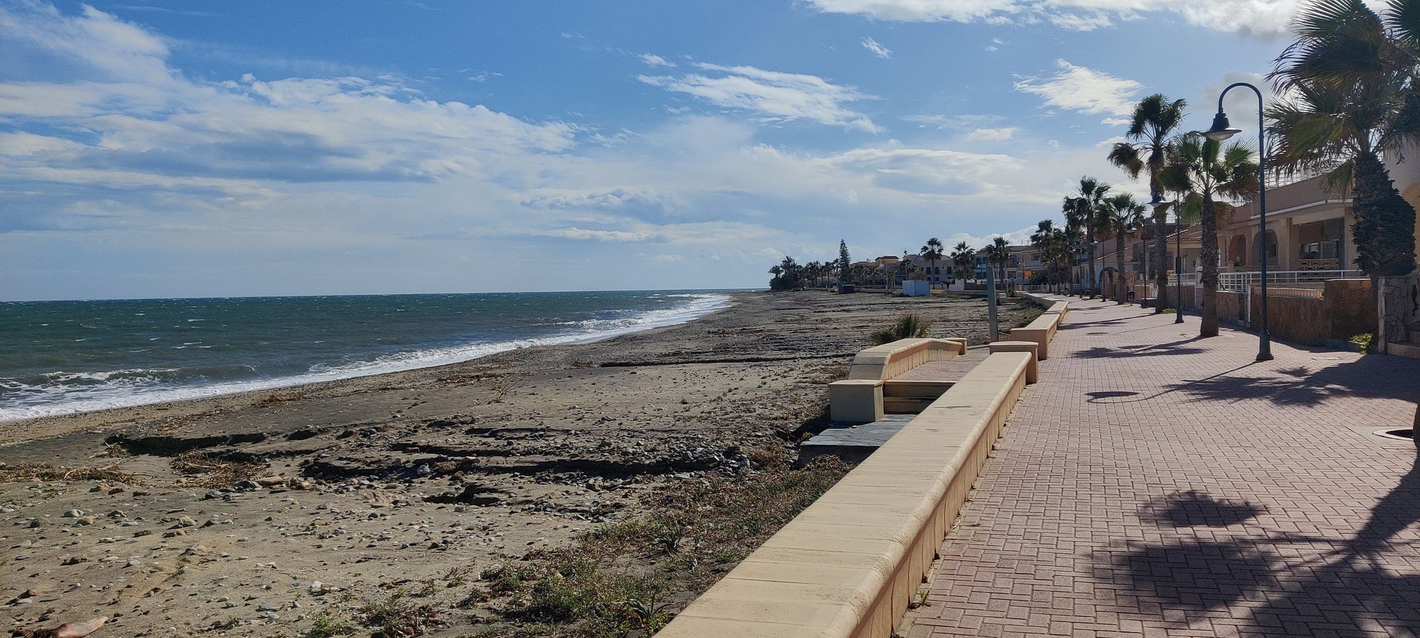 Strand und Promenade