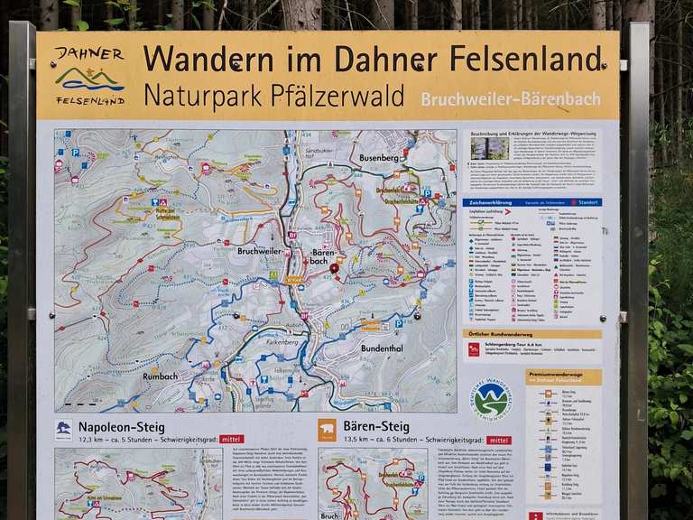 Dahner Felsenland Rundwanderweg 7 Km