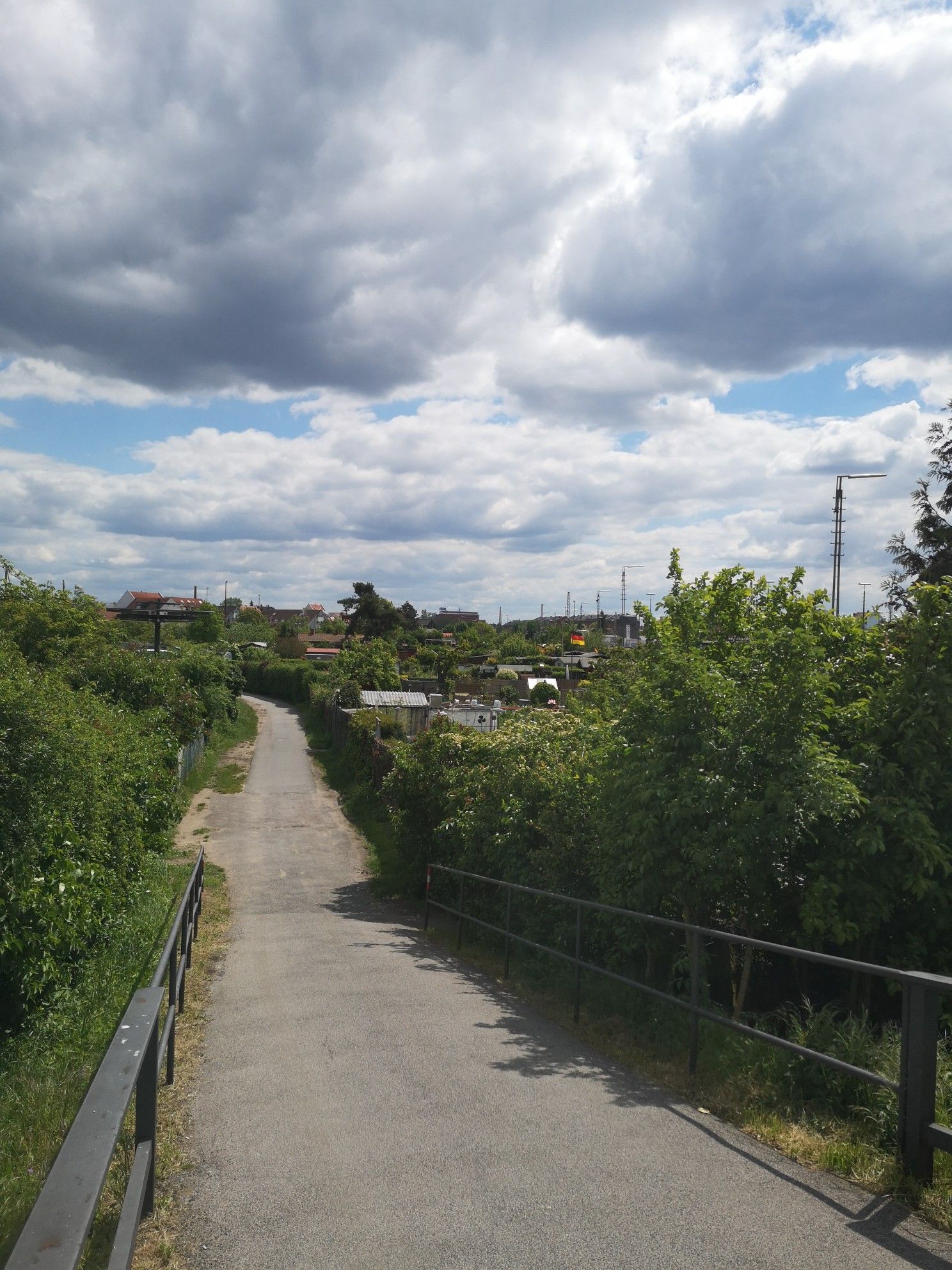 Schrebergärten an der Pfisterbrücke 