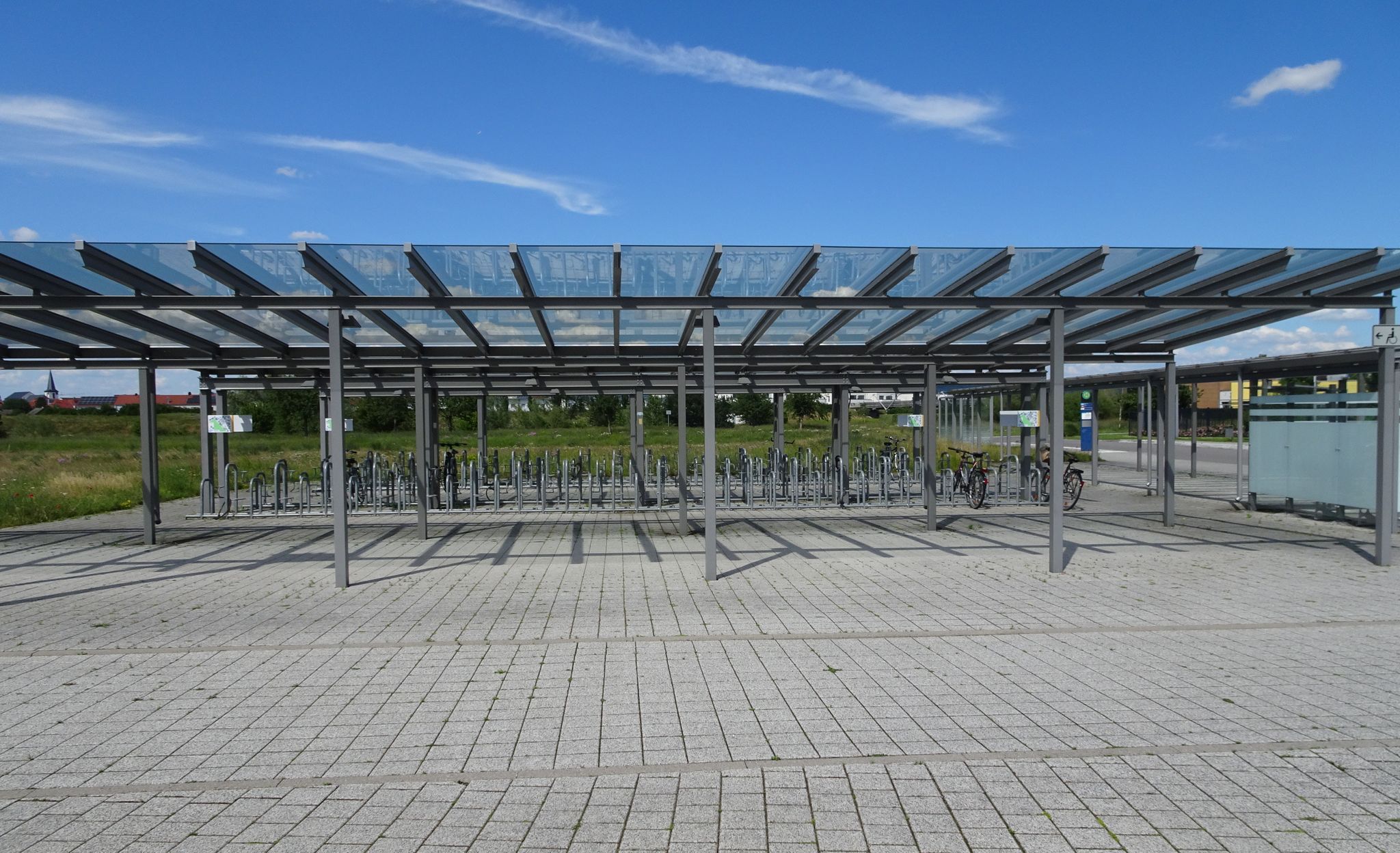 Fahrradparkplatz SAP Deutschland
