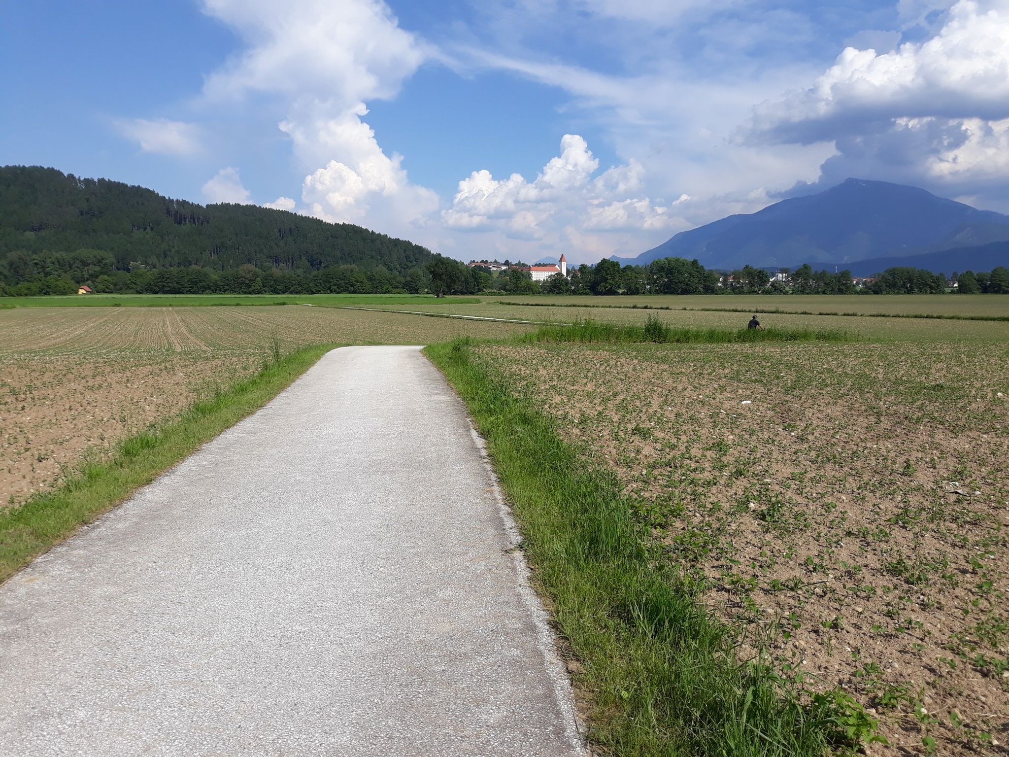 Eberndorf in Sicht